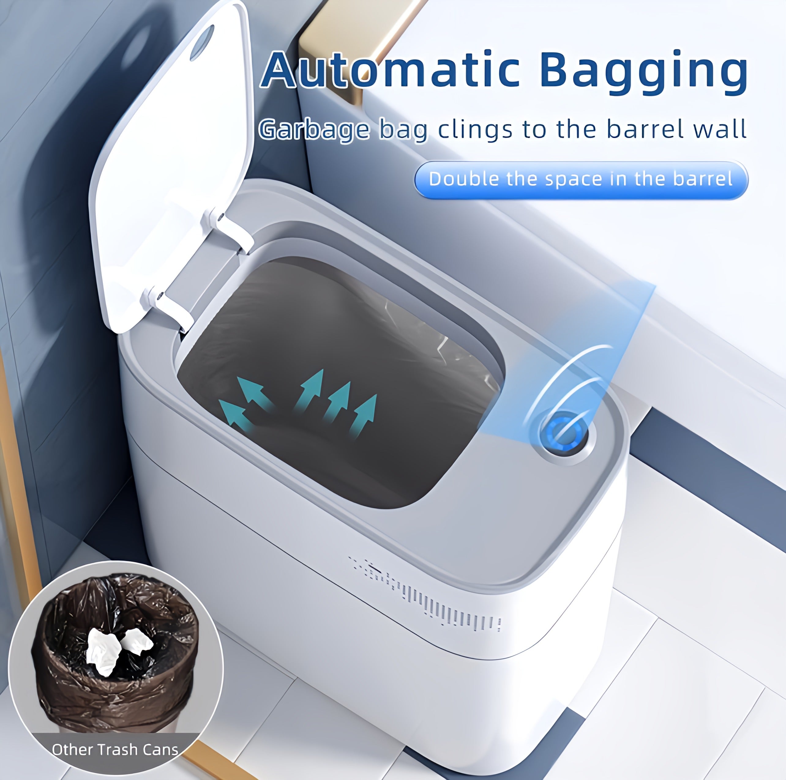 Smart Motion Trash Can