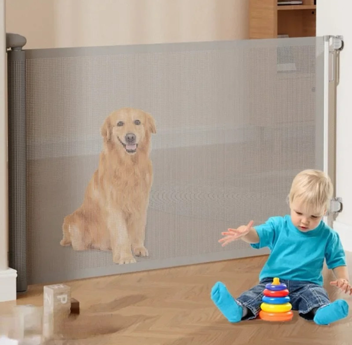 Pet Mesh Gate