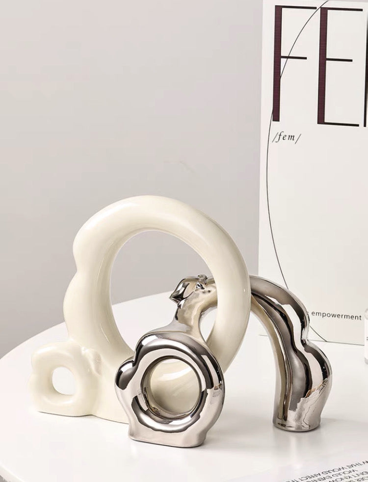 Geometric Decorative Vase