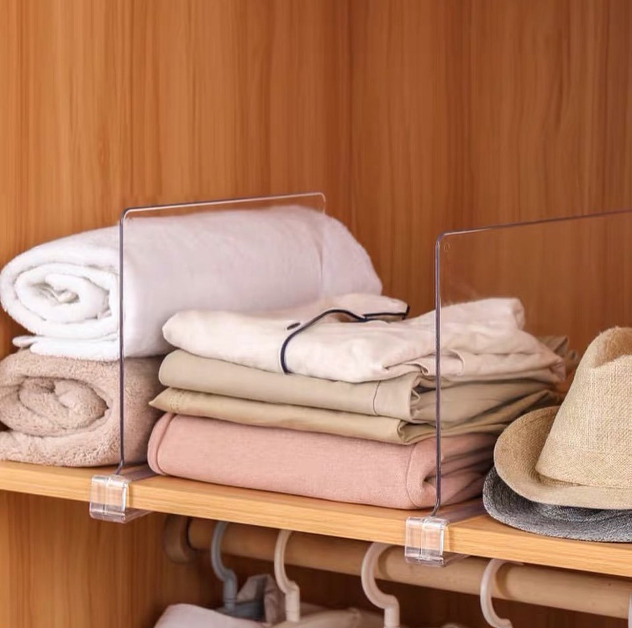 Acrylic Shelf Dividers