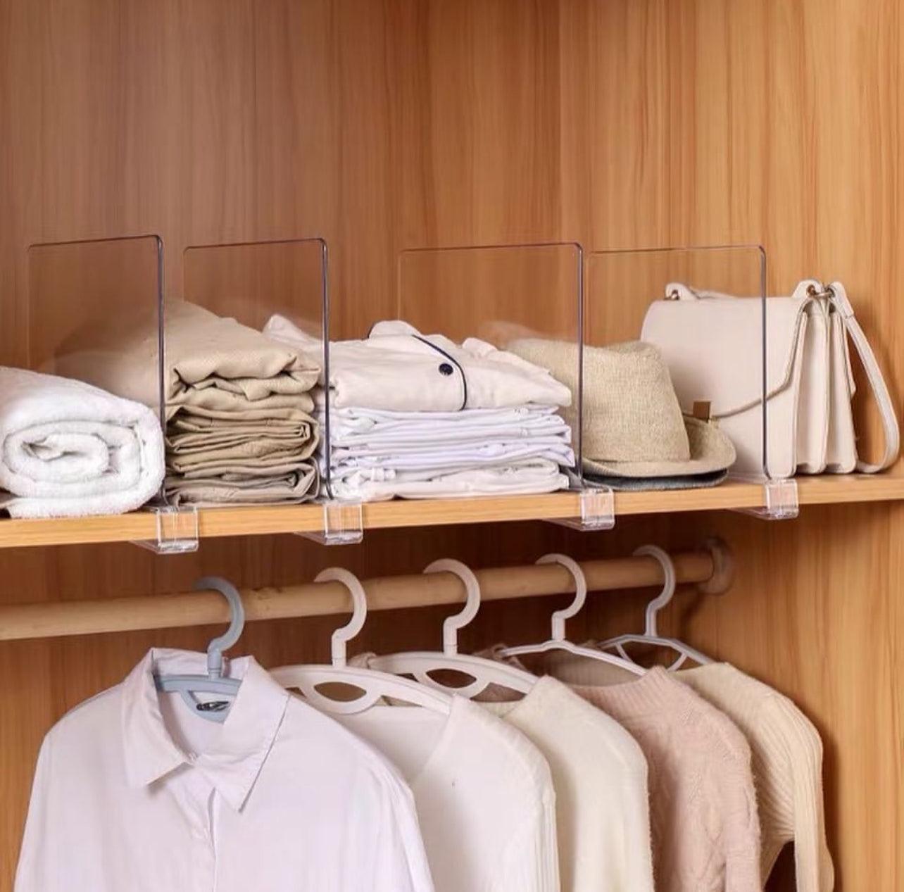 Acrylic Shelf Dividers