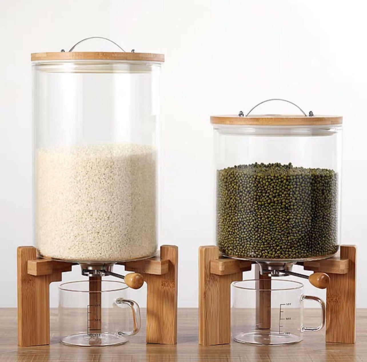 Glass Grain Dispenser