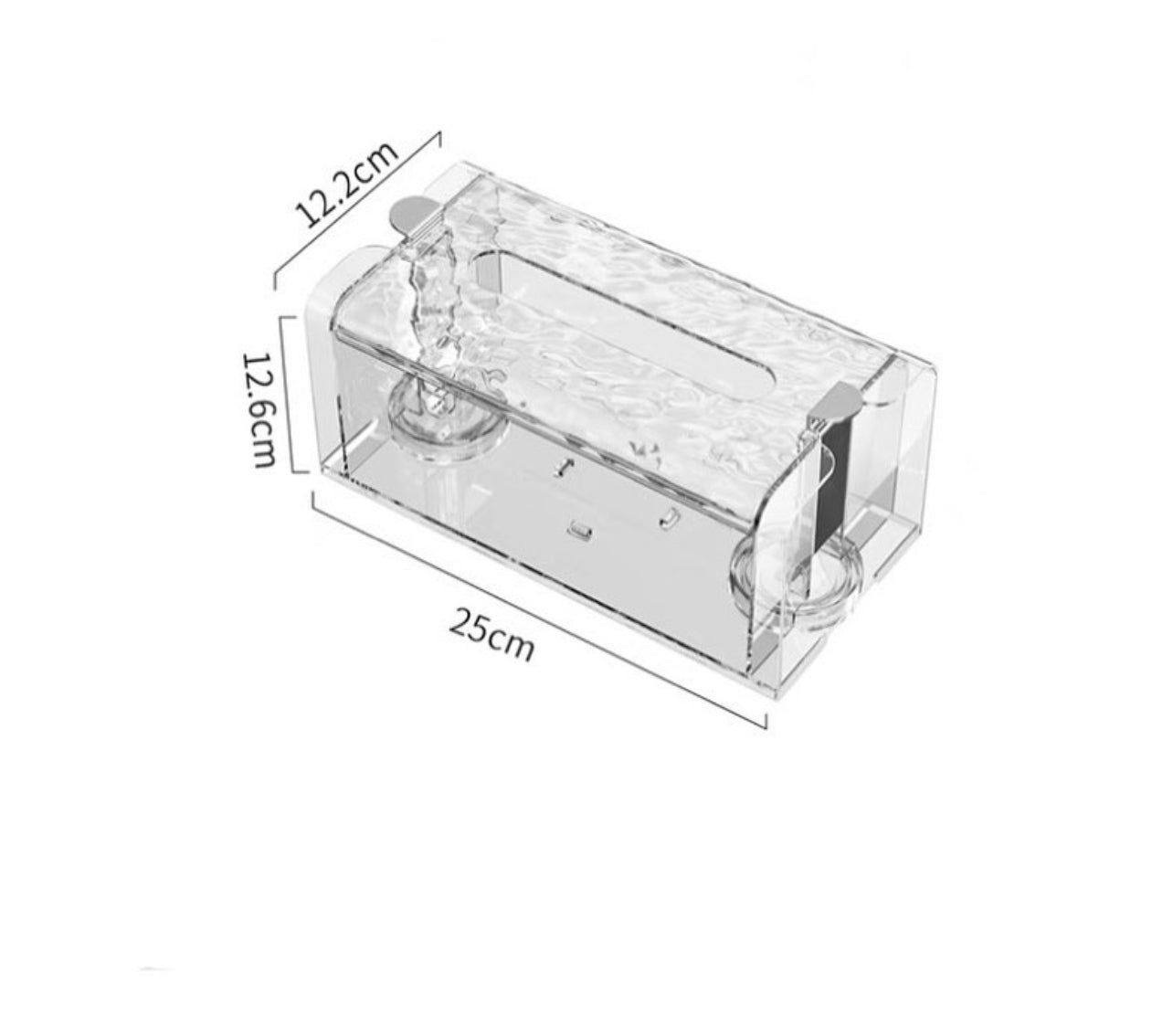 Transparent Tissue Box