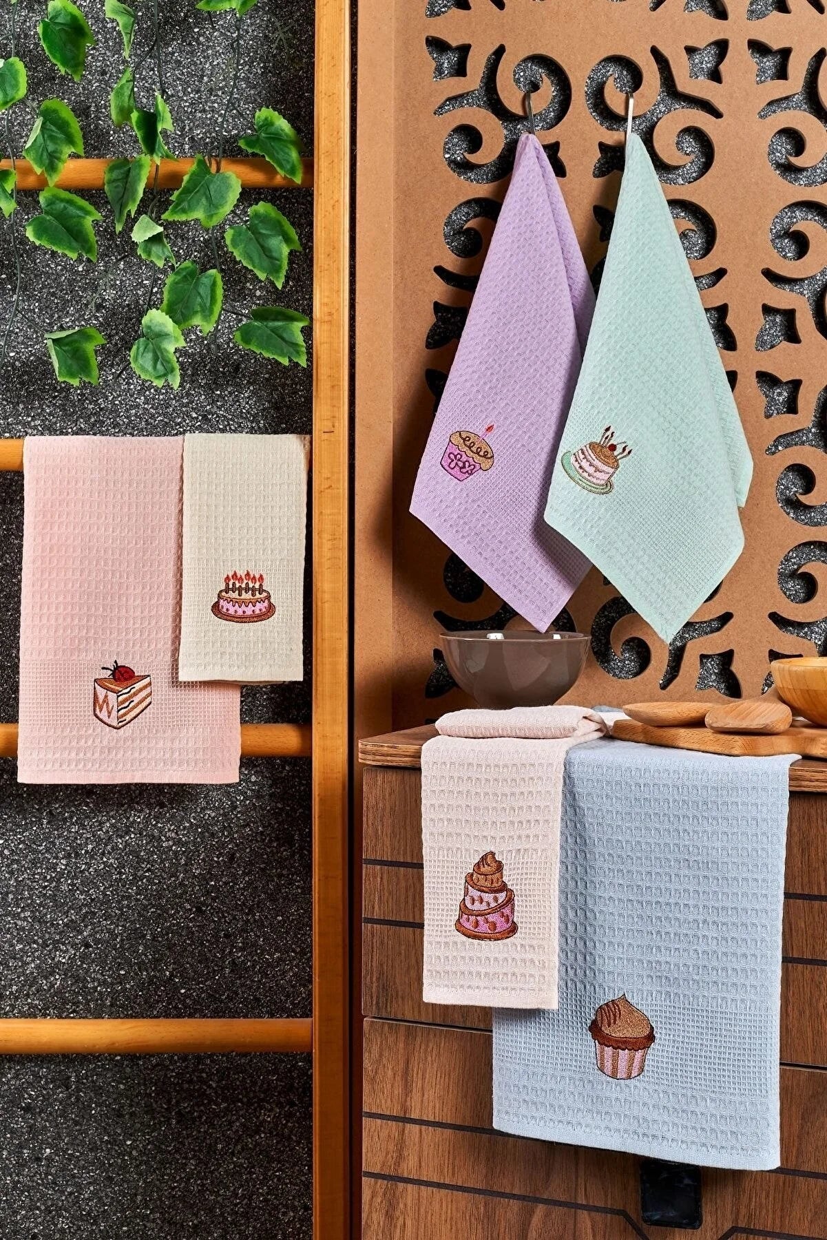 Colorful Kitchen Towel Set