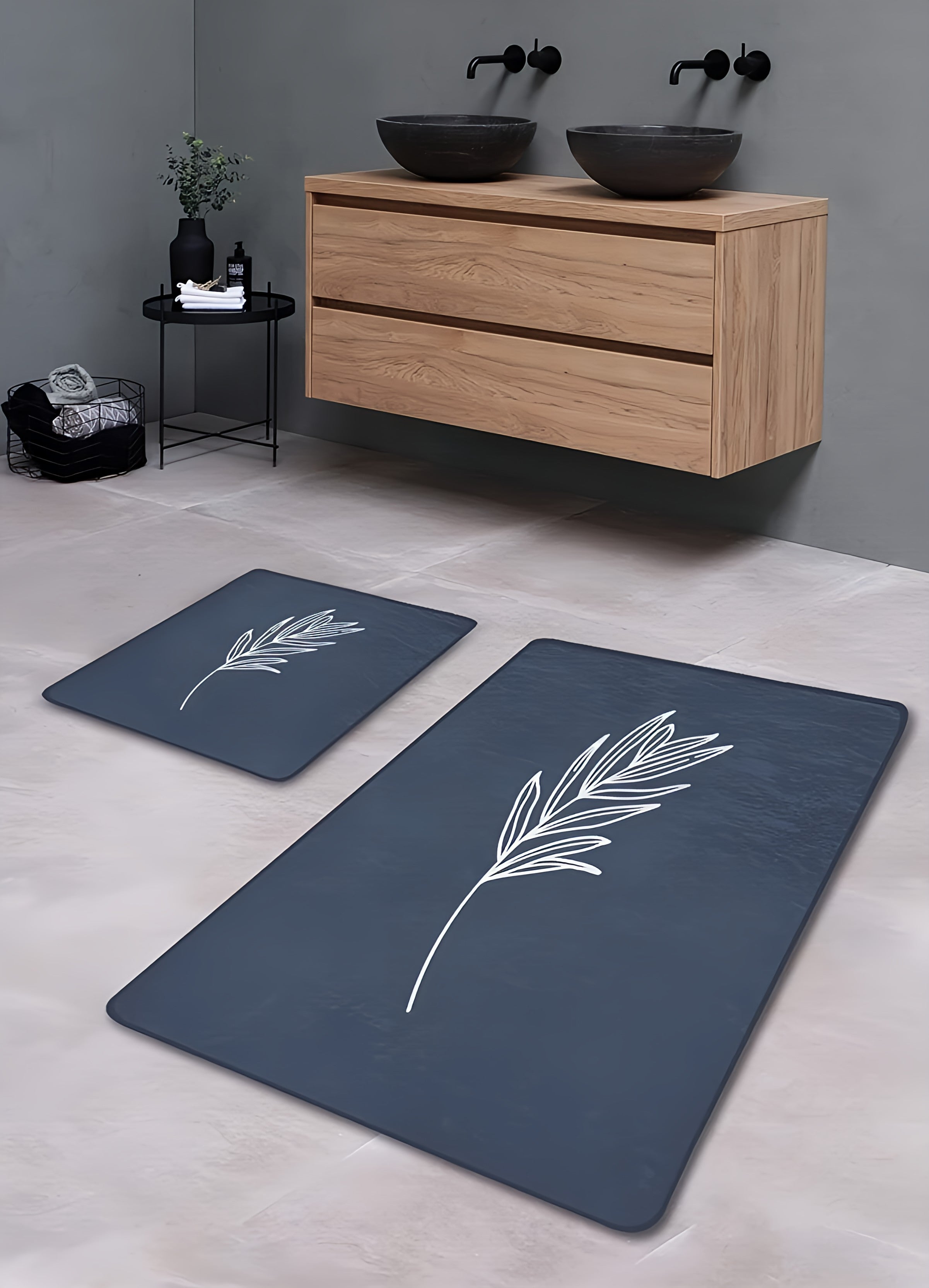 Leaf Bathroom Mat