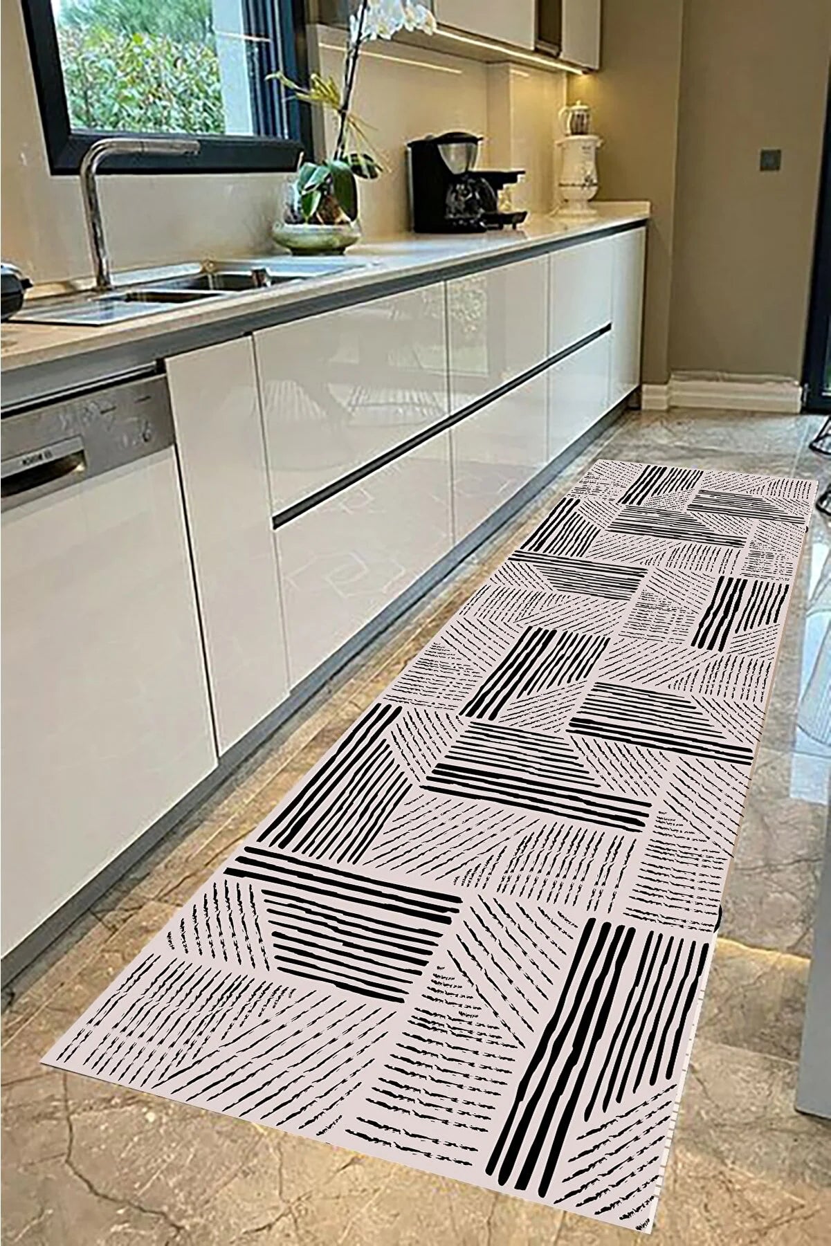 Striped Decorative Carpet