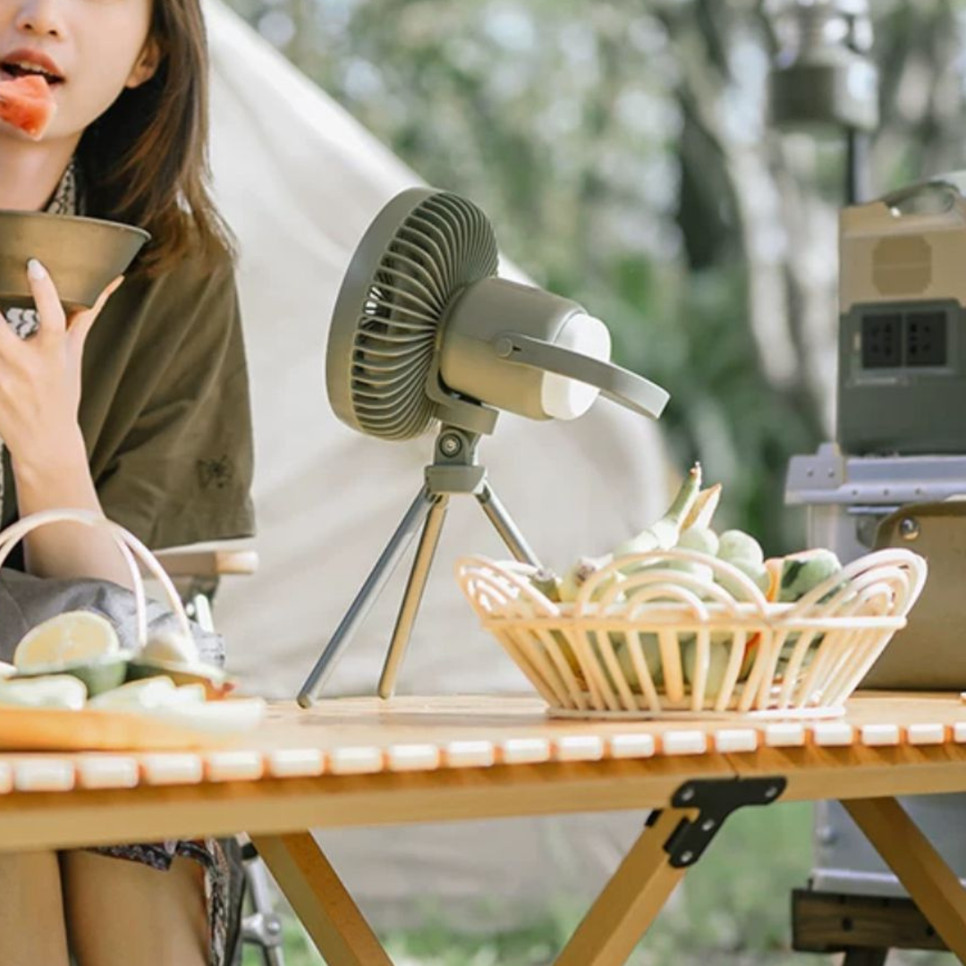 Electric Rechargeable Fan For Outdoor Camping