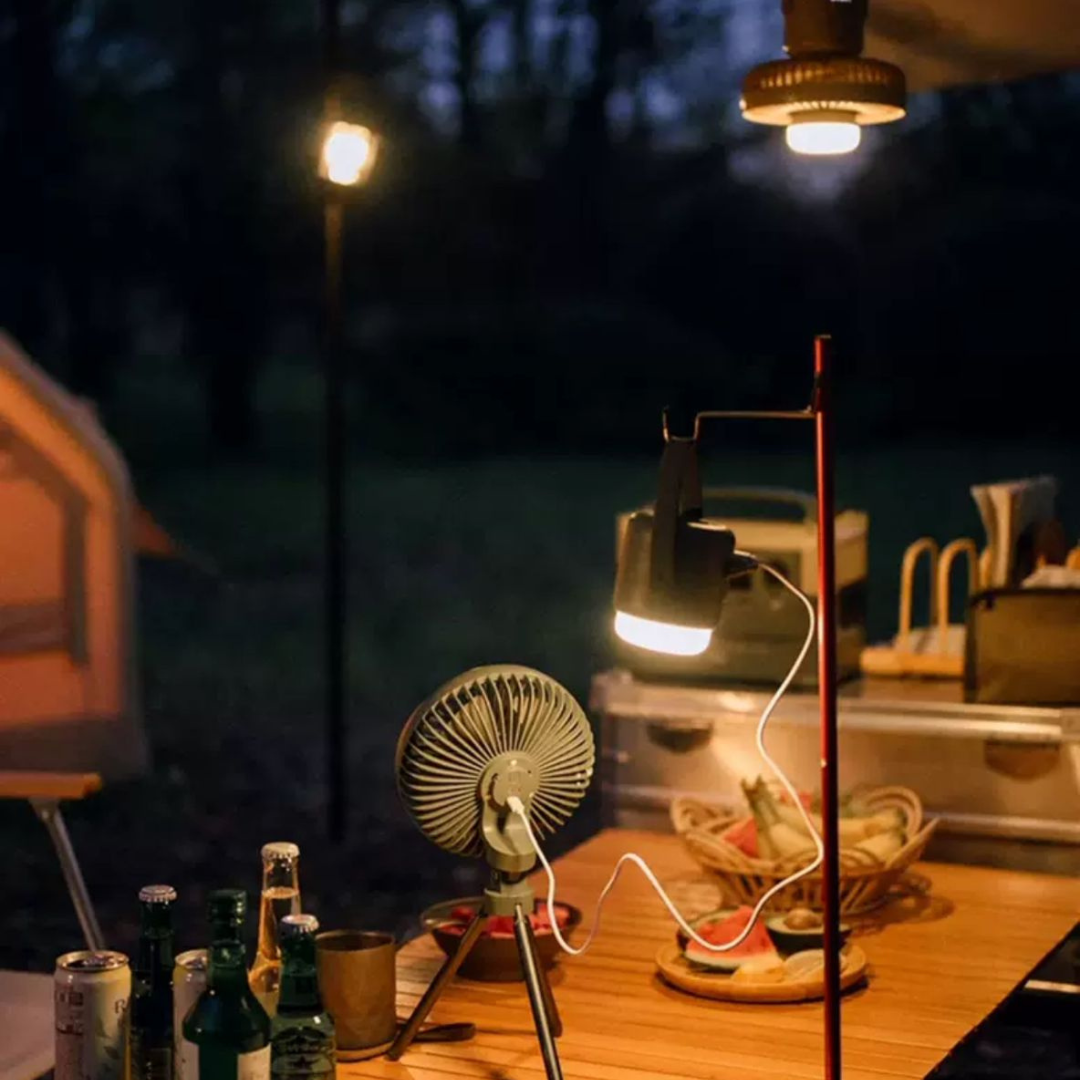 Electric Rechargeable Fan For Outdoor Camping