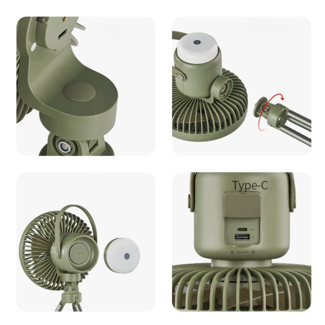 Electric Rechargeable Fan For Outdoor Camping