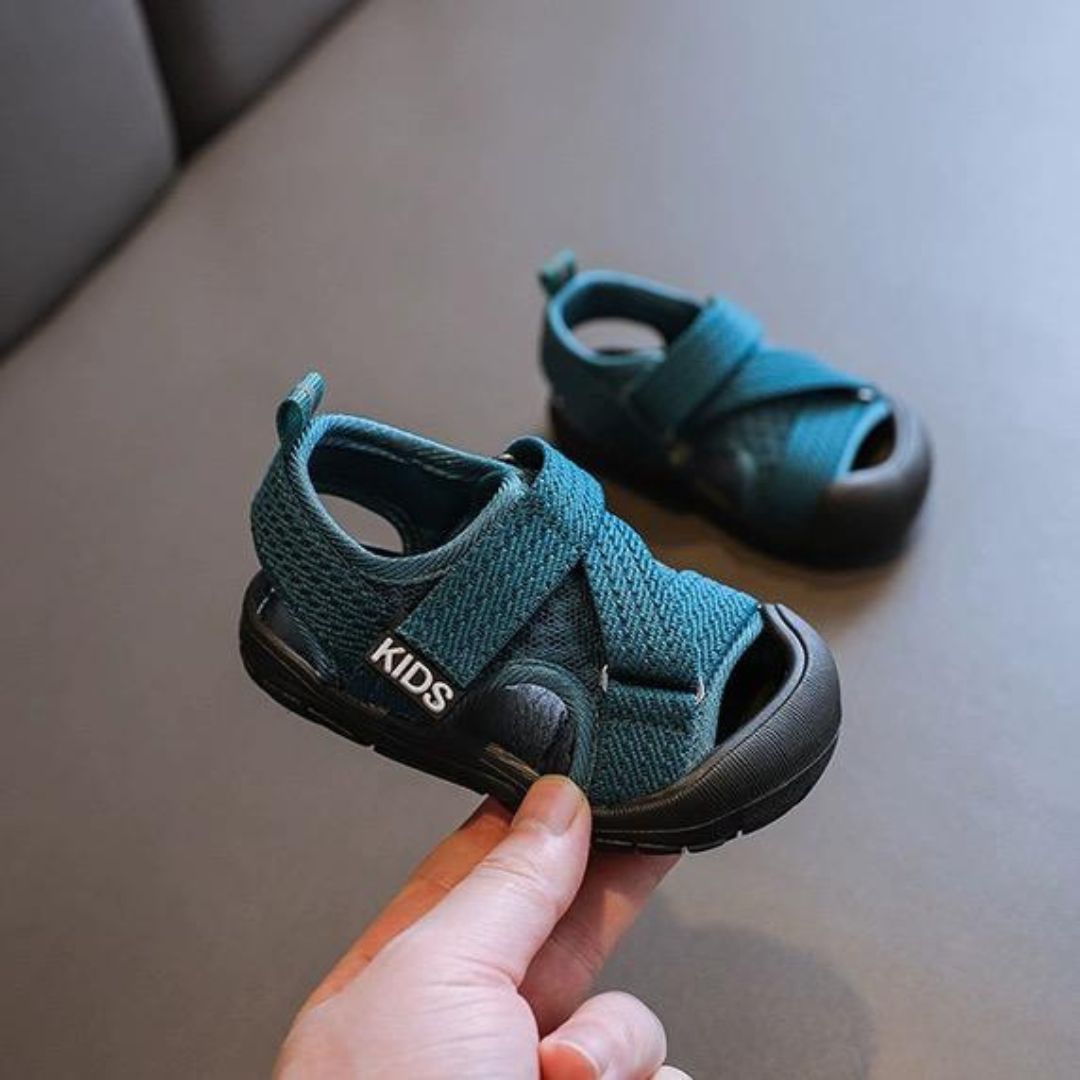 Denim sandals
