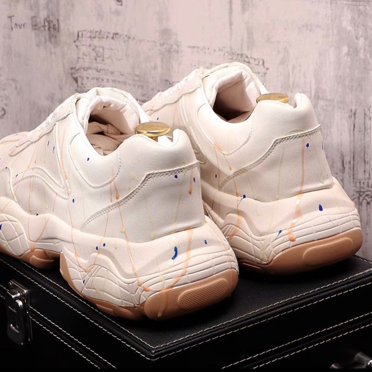 Color Brushed sneakers