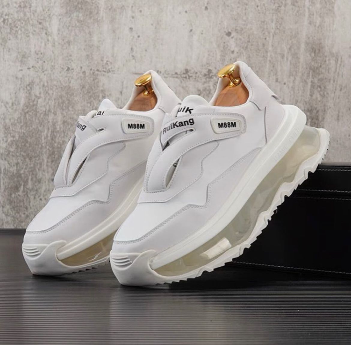 Transparent Sole Sneakers