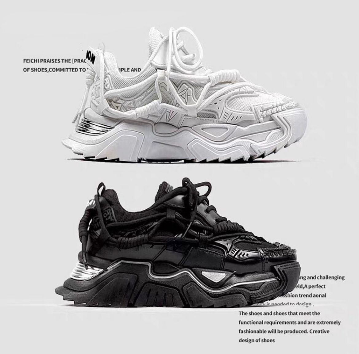 Chunky Sole Sneakers