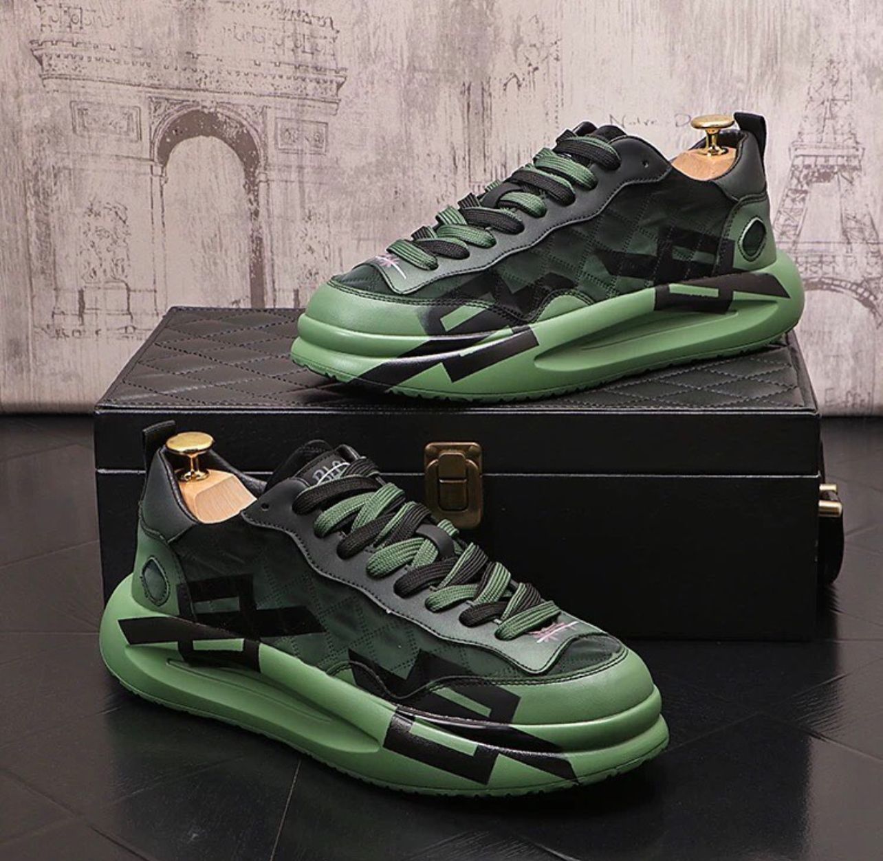 Stylish Faded Sneakers