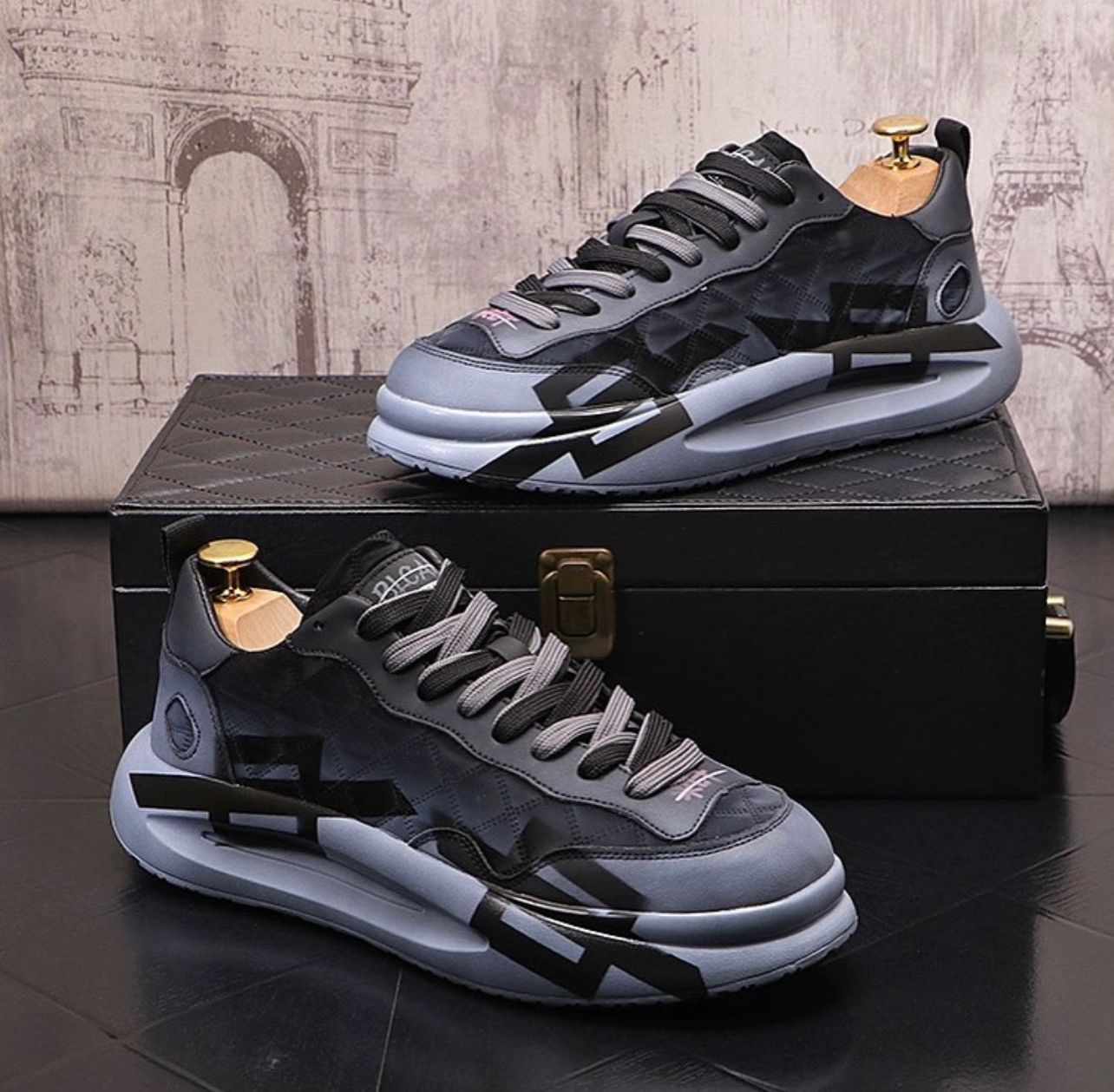 Stylish Faded Sneakers