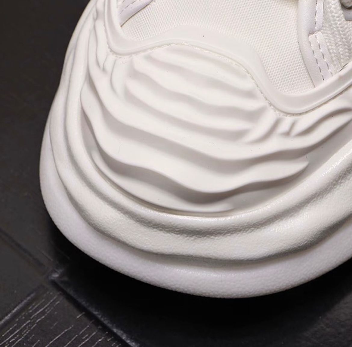 White Sole Running Shoes