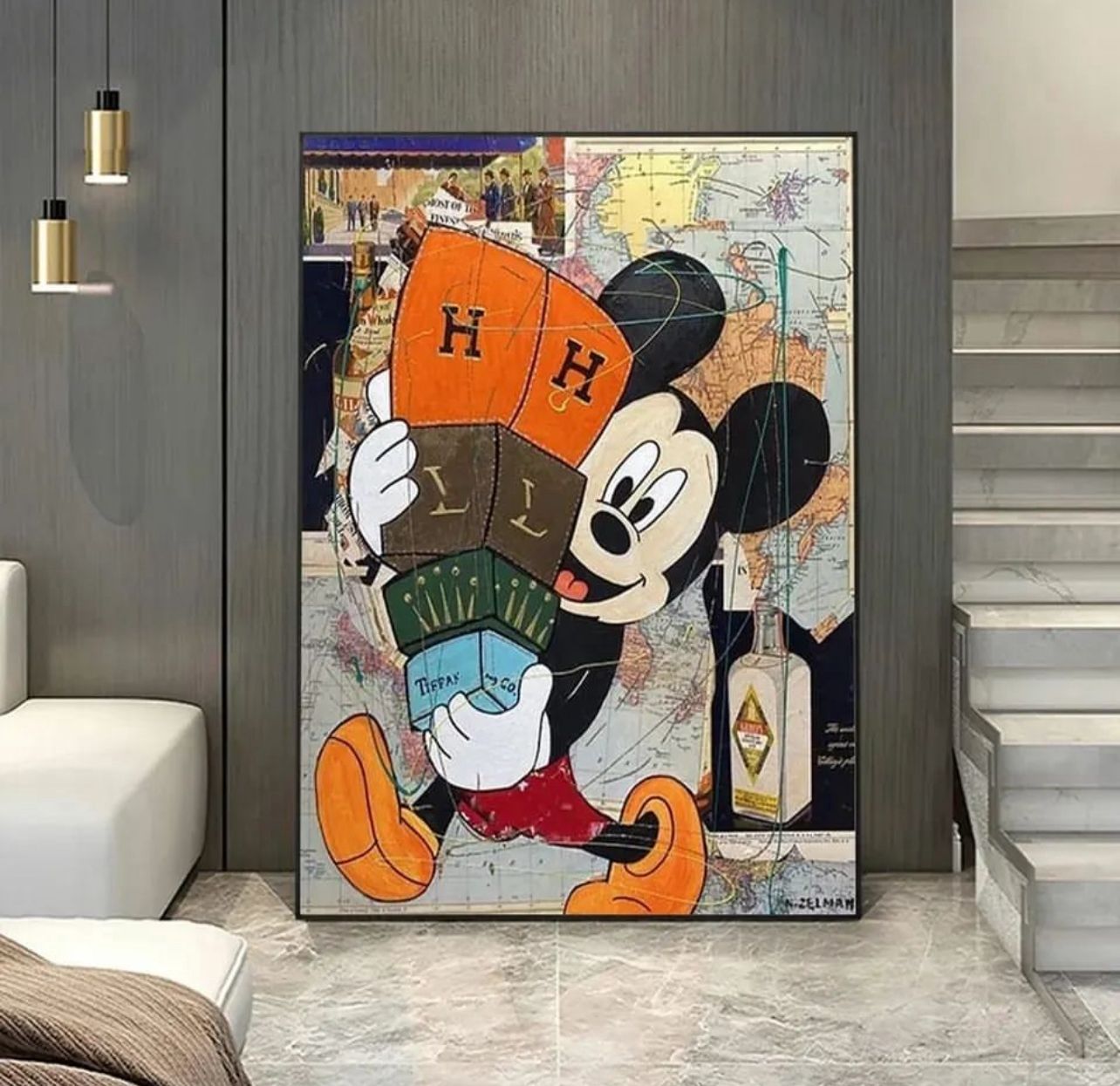 Graffiti Street Art Canvas