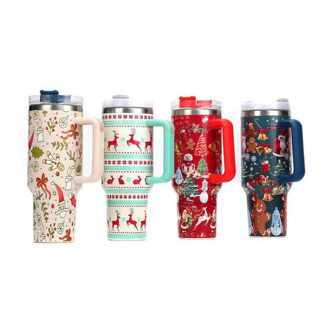 Christmas coffee cups