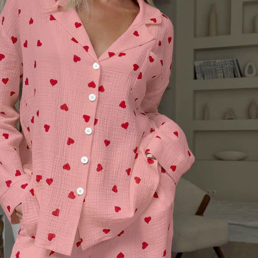 Petit coeur pajama