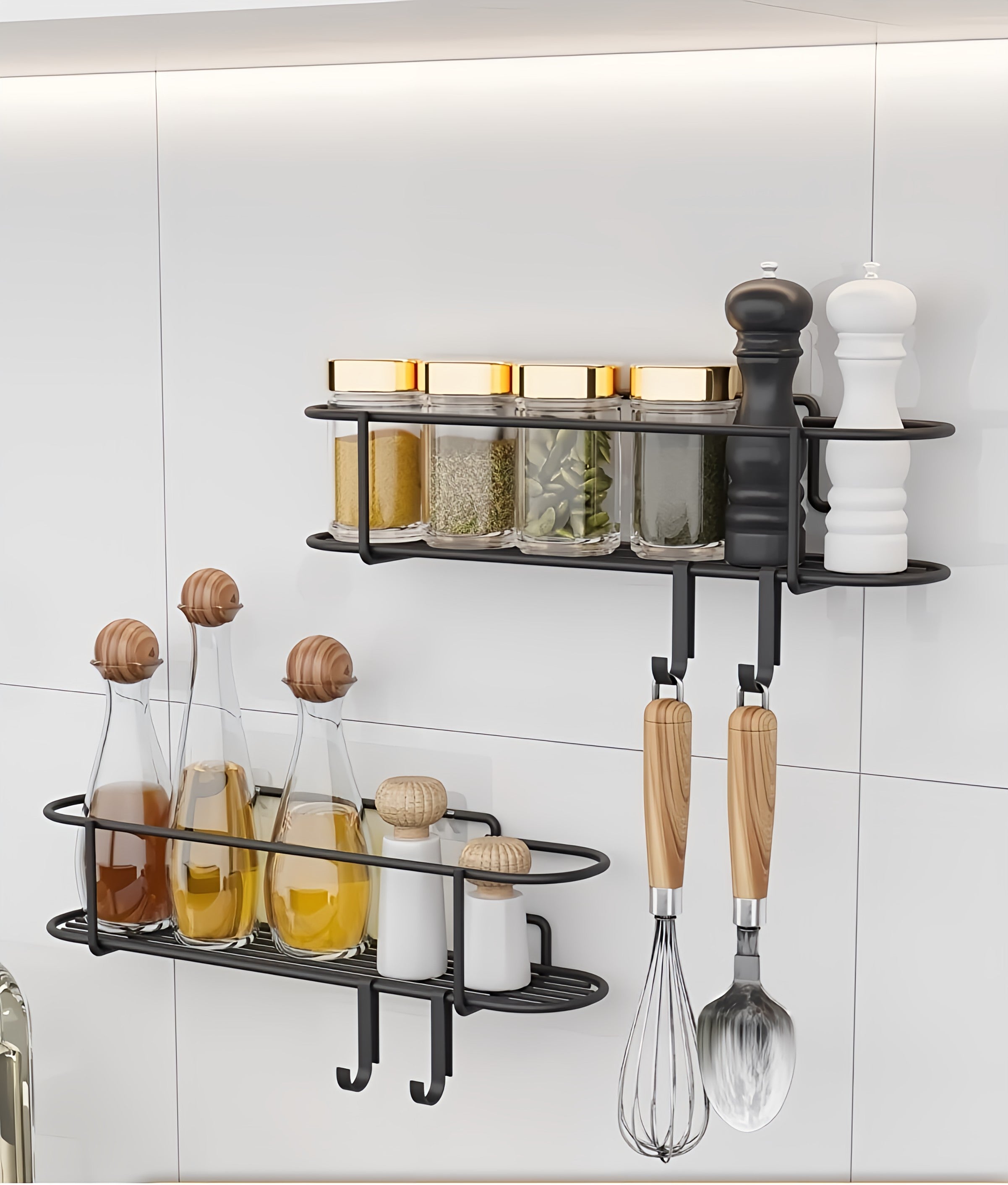 Adhesive Kitchen Shelves