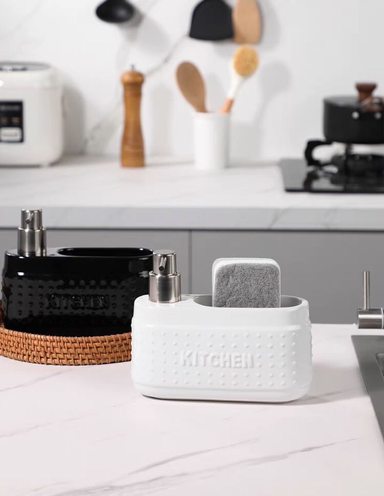 Kitchen Ceramic Soap Dispenser
