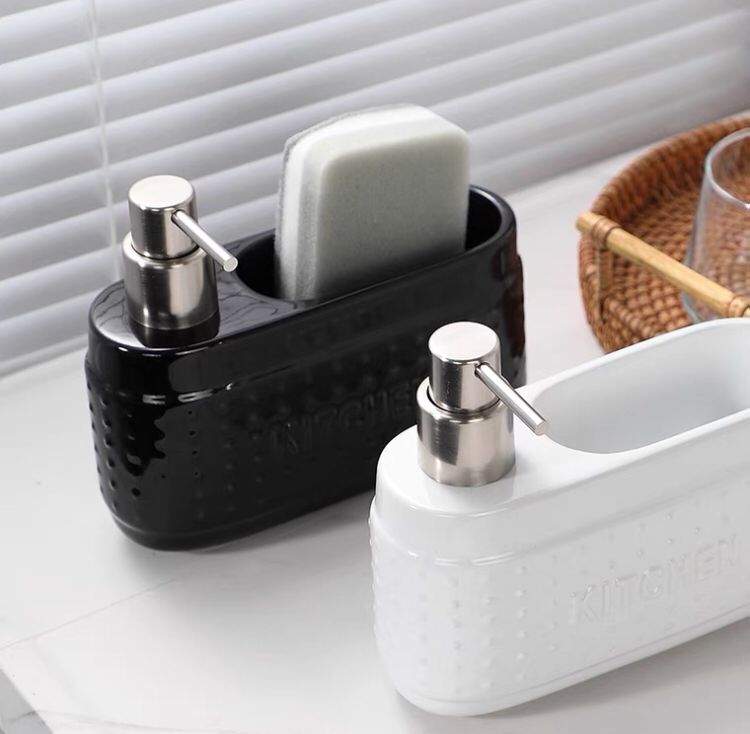 Kitchen Ceramic Soap Dispenser