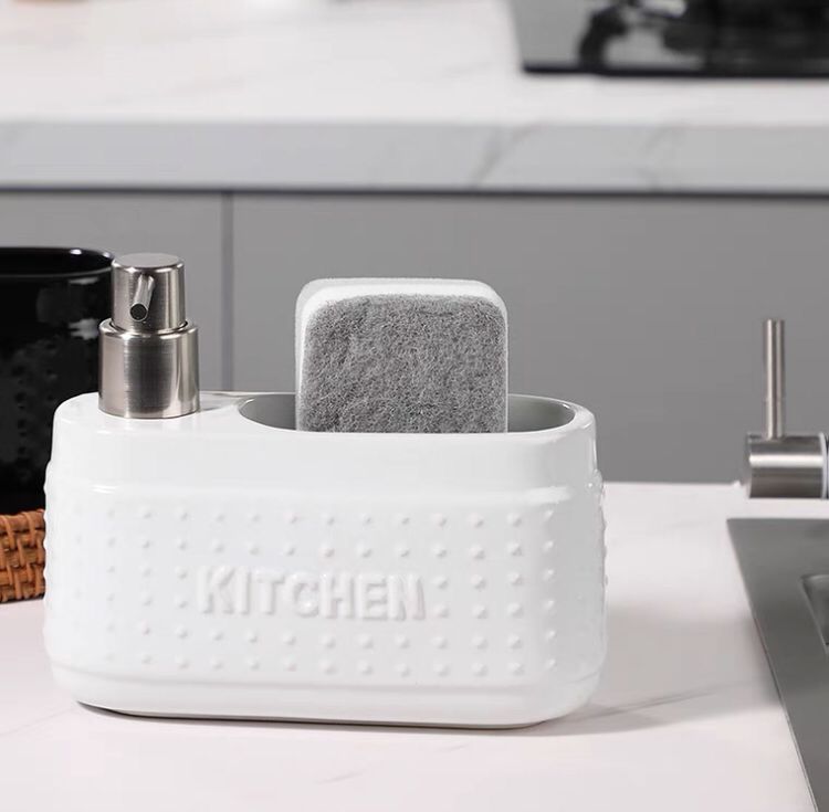 Kitchen Ceramic Soap Dispenser