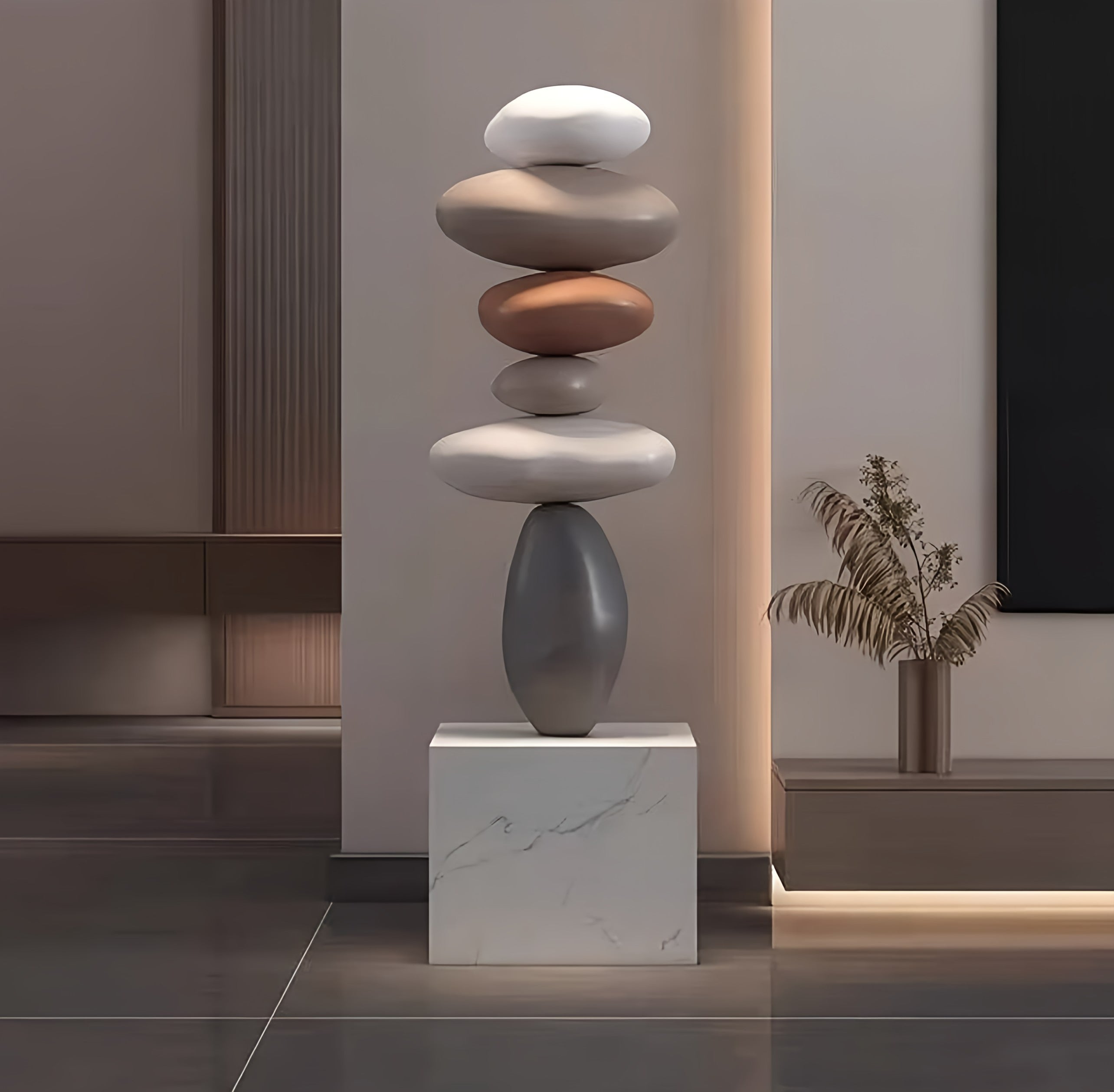 Pebble Sculpture