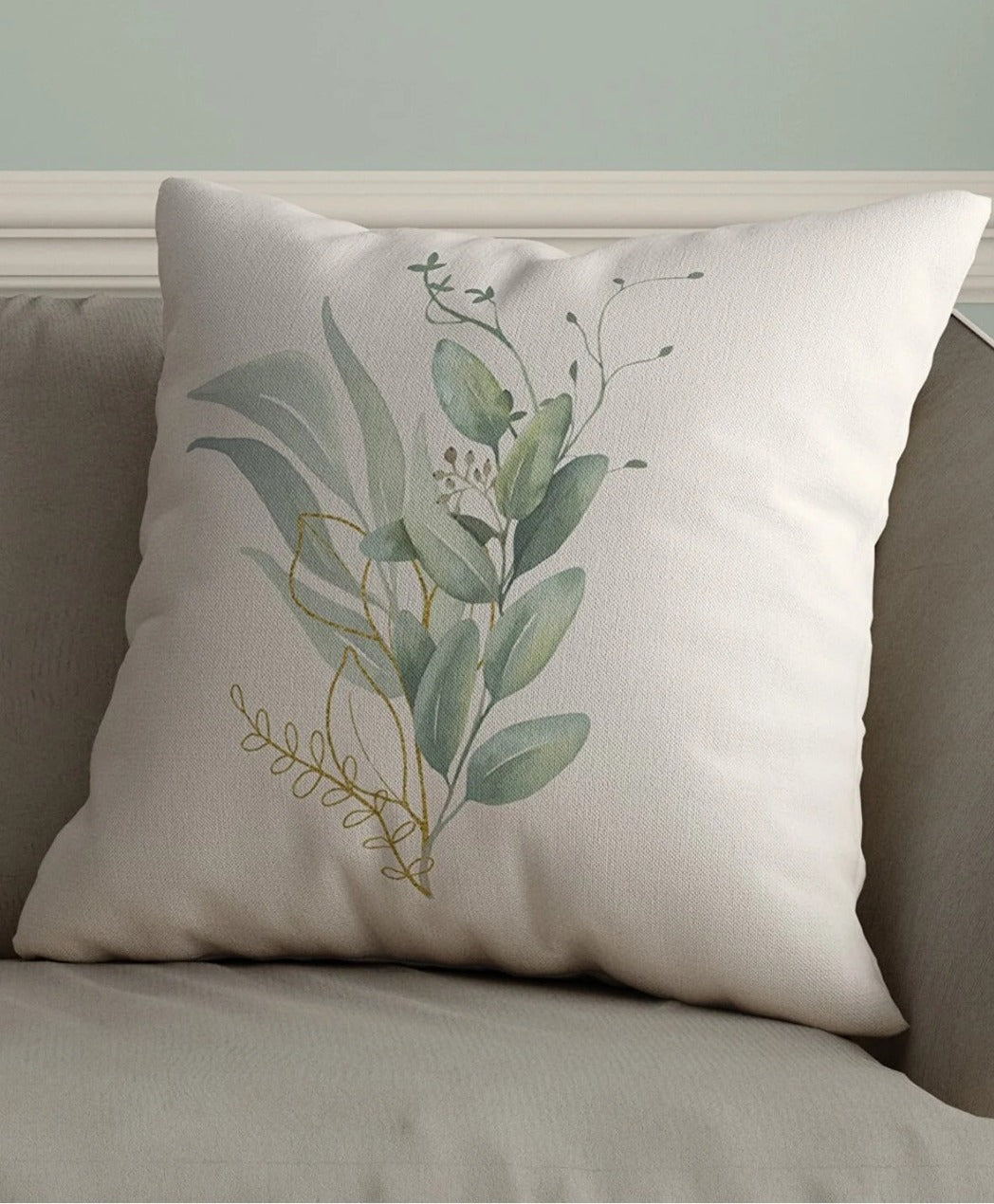 Printed Throw Pillow