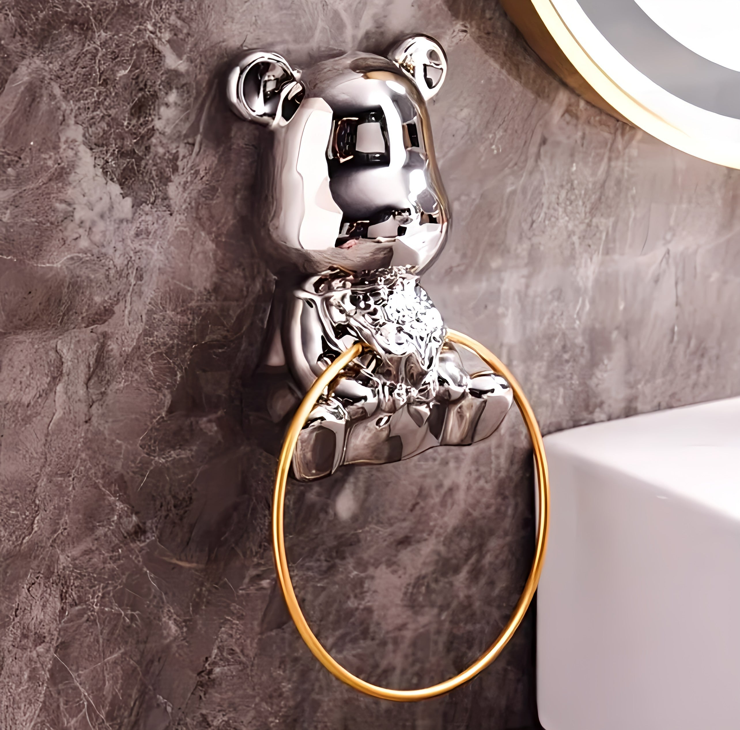 Bear Towel Holder