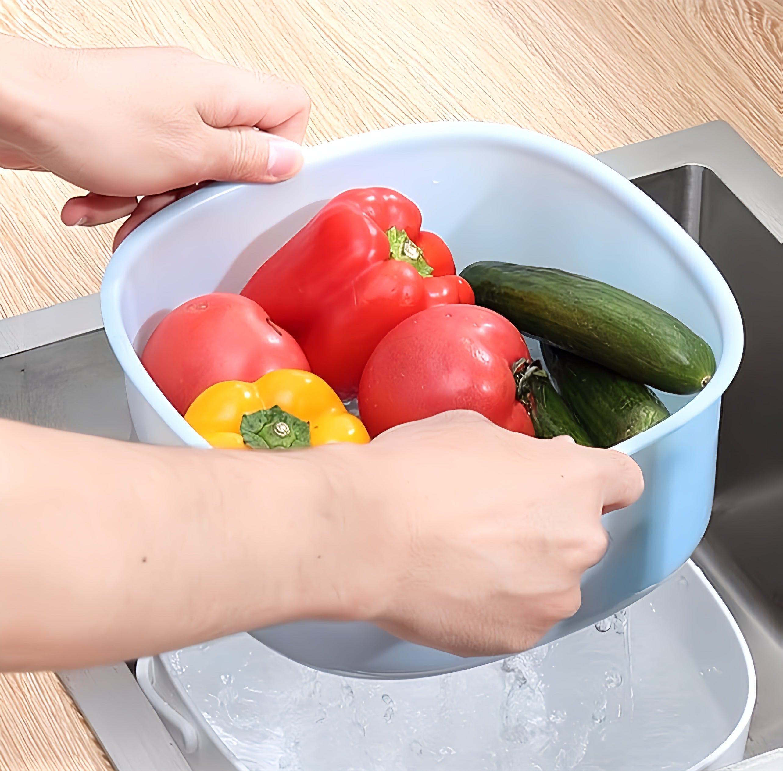 Ecoco vegetable washing basket