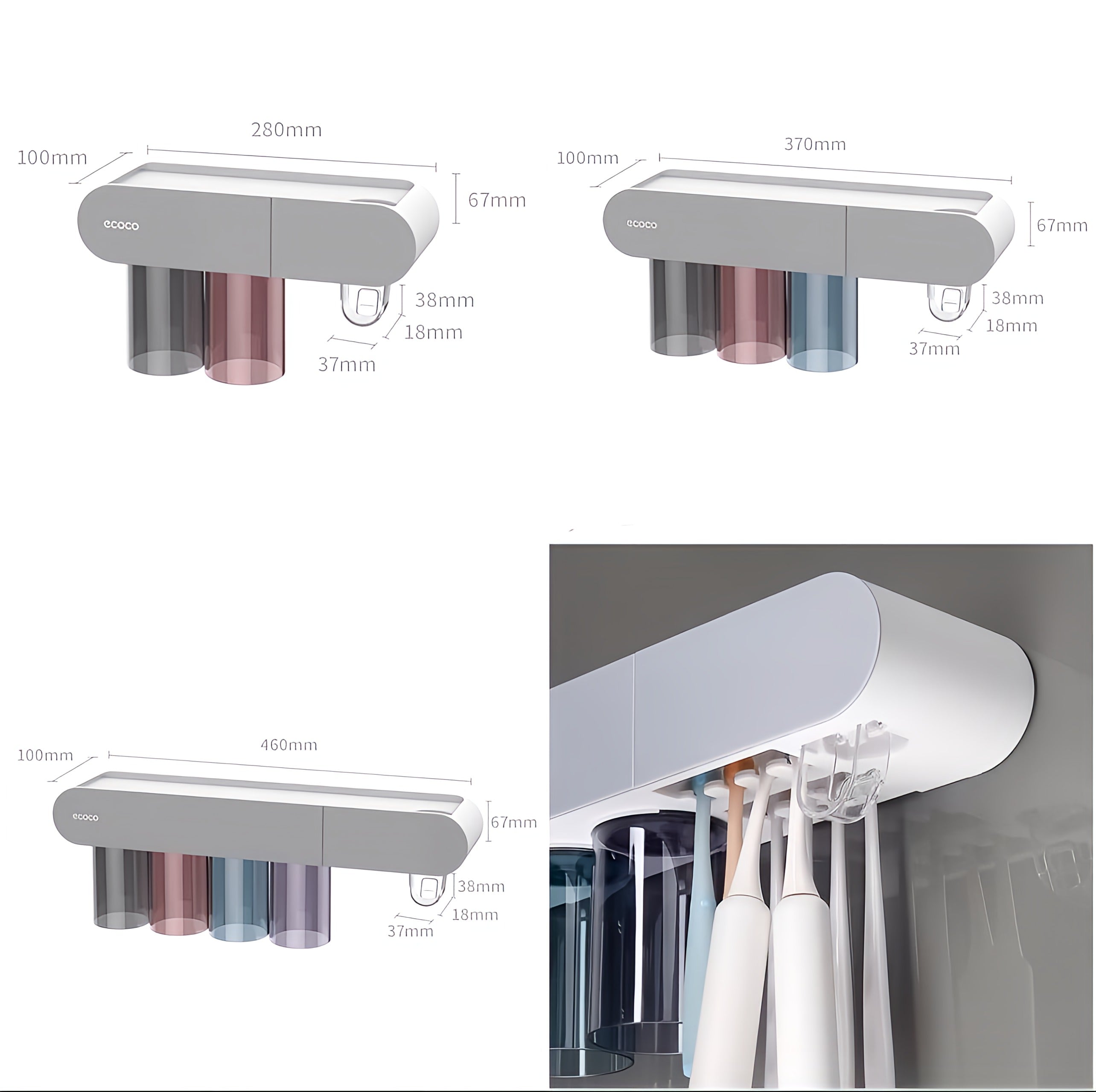 Ecoco Toothpaste Dispenser