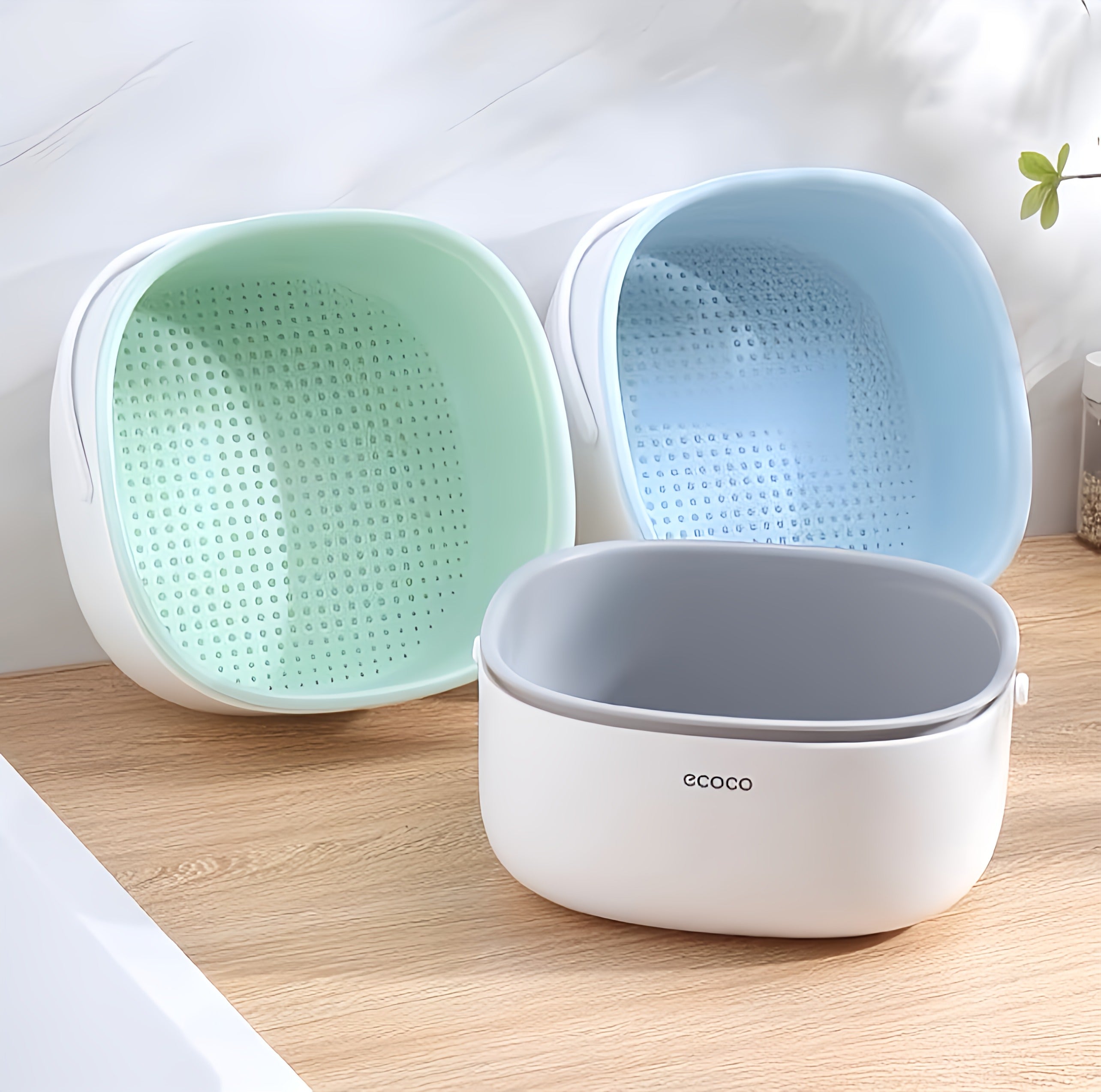 Ecoco vegetable washing basket