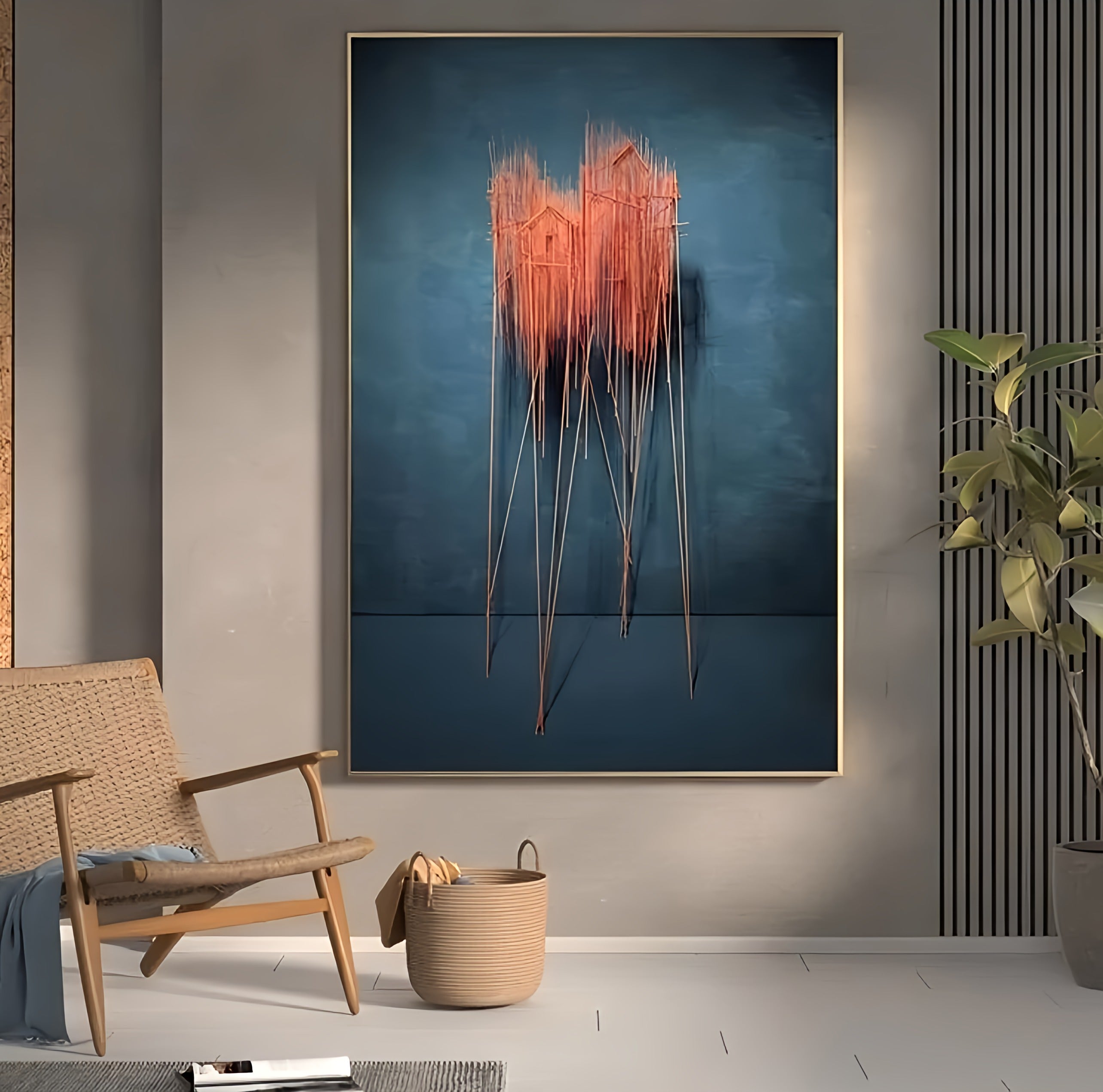 Strokes Canvas Painting