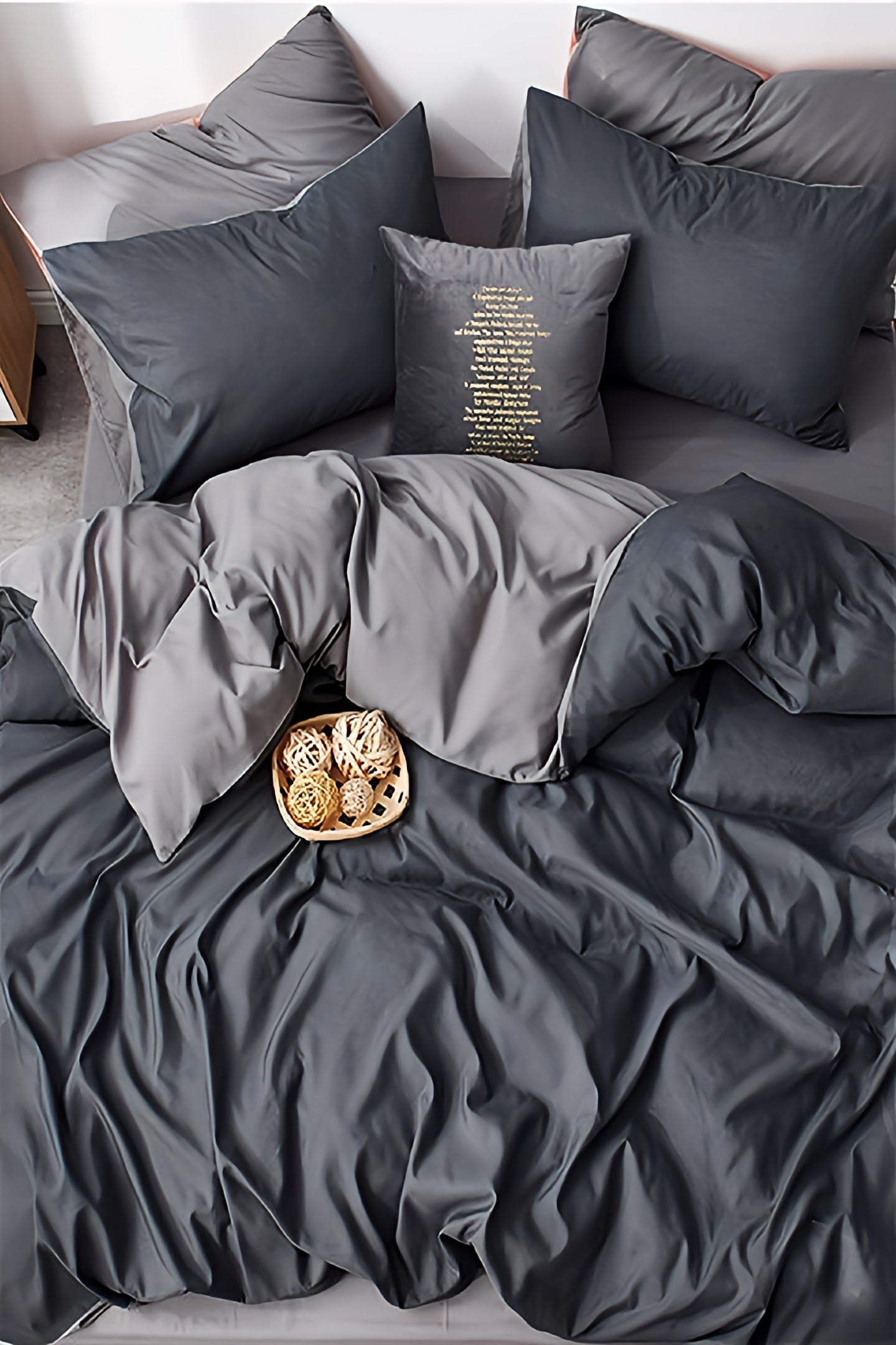 Grey Bed Set