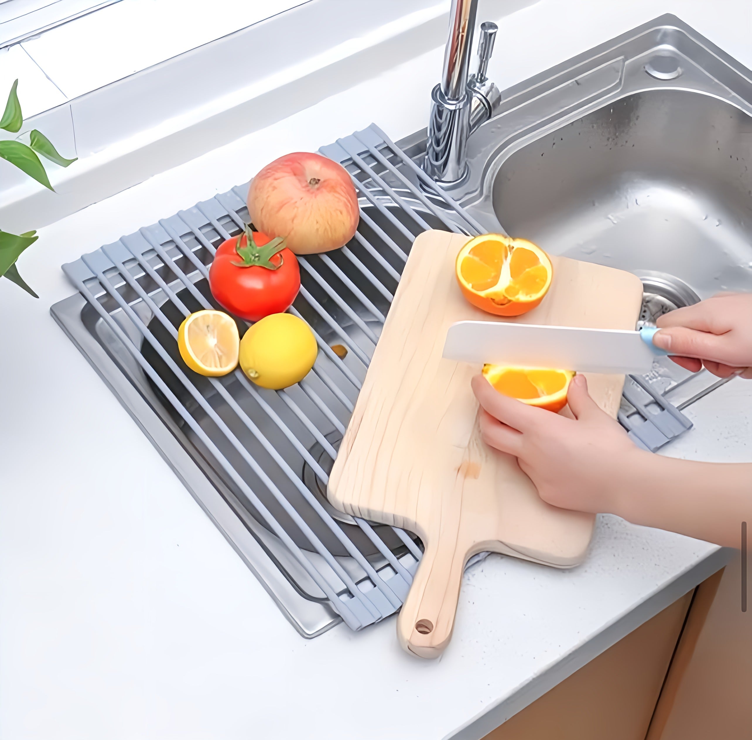 Foldable Dish Drying Rack