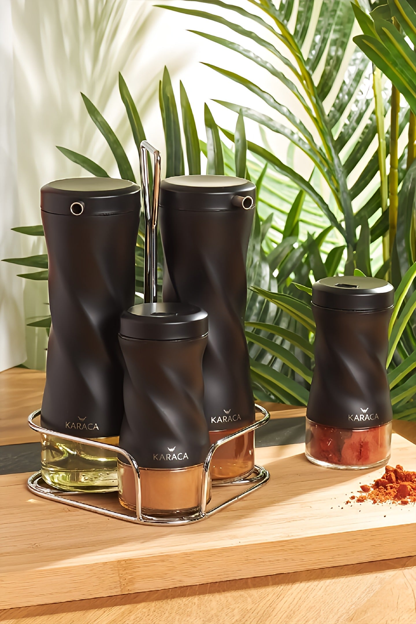 Black Salad Set