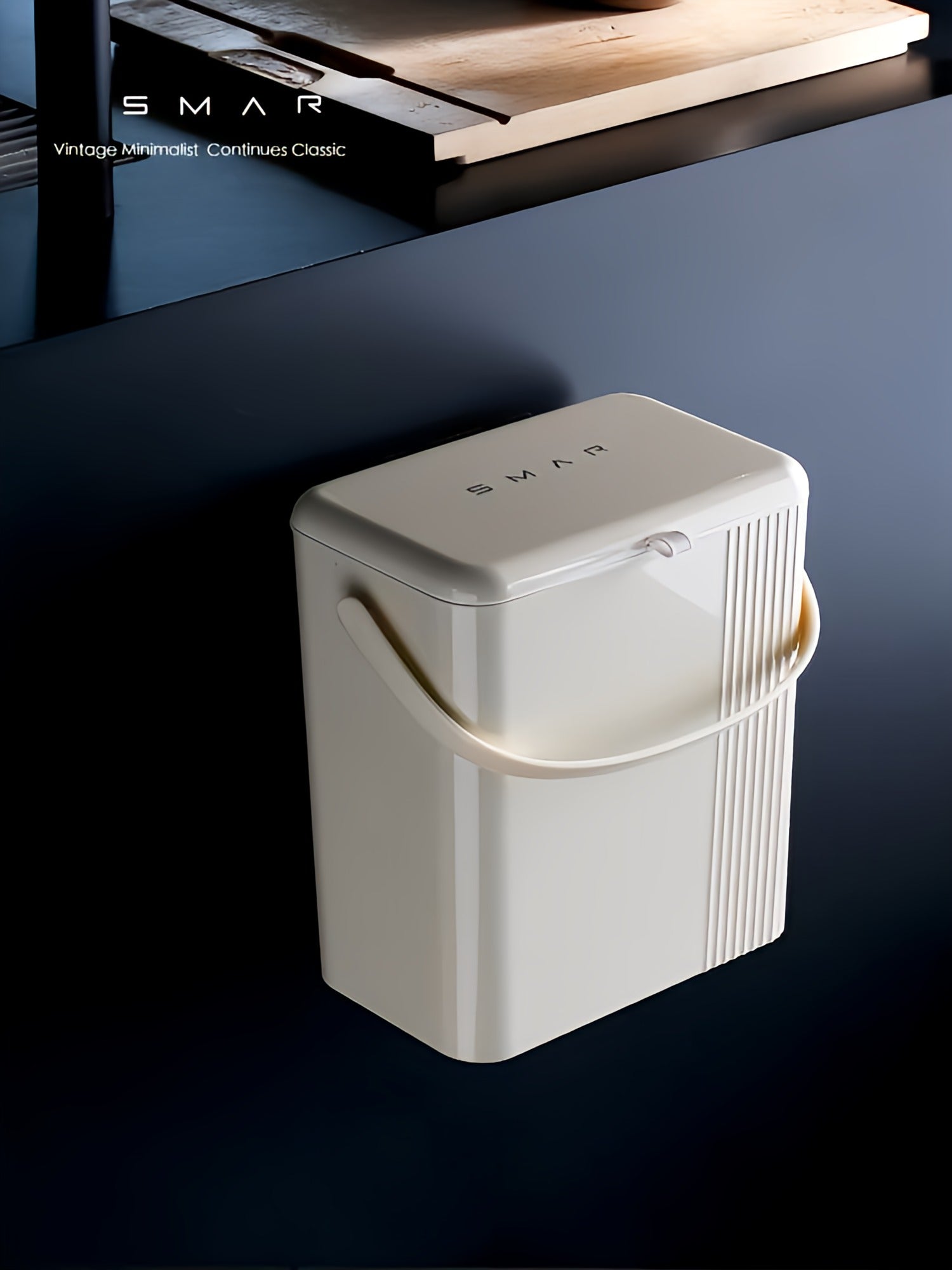 SMAR Hanging Trash Can for Kitchen and Bathroom