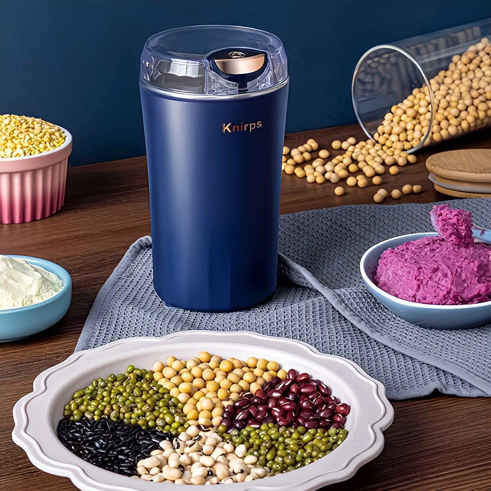 Stainless Steel Mini Beans Grinder