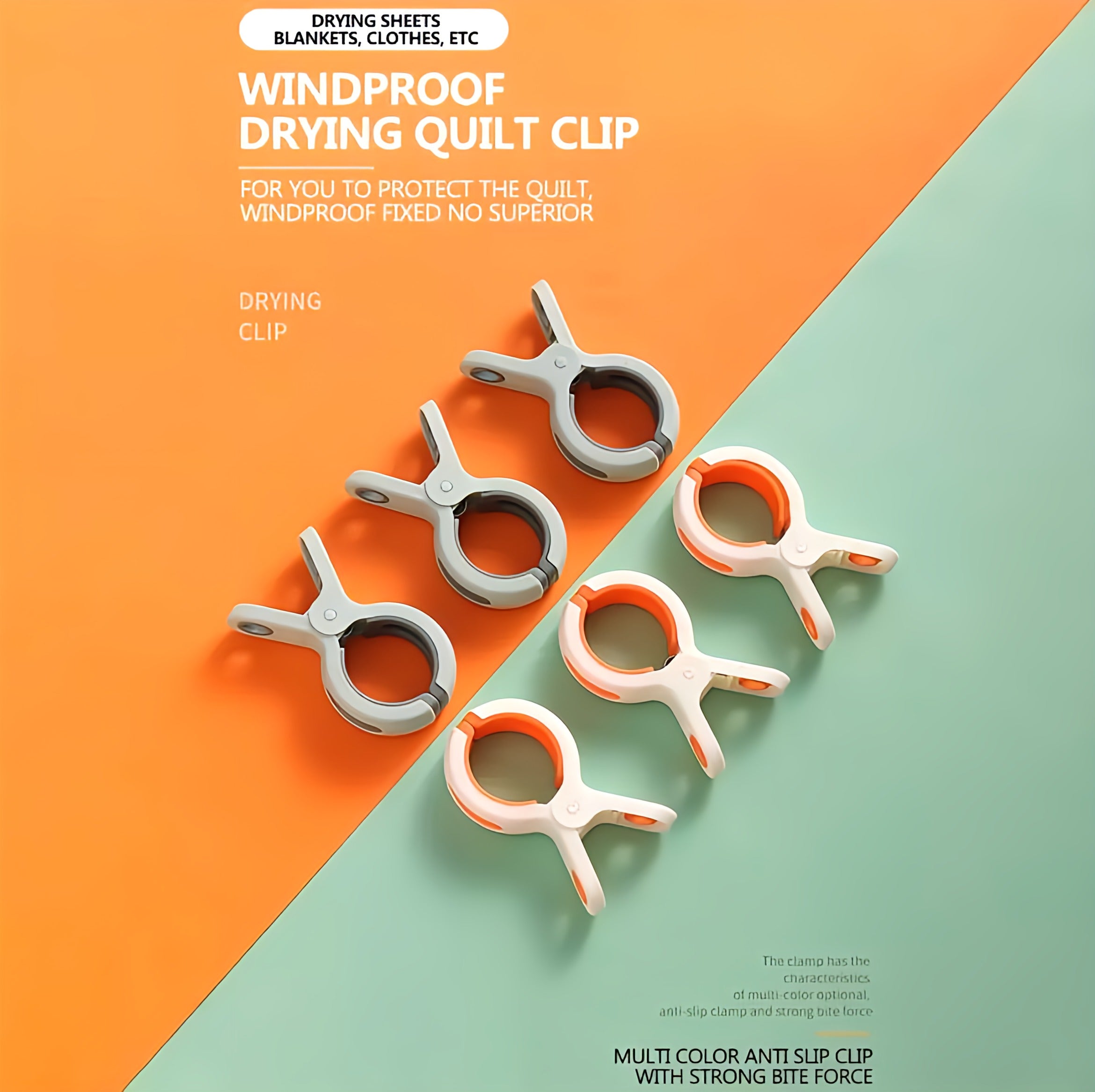 Windproof Drying Quilt Clips