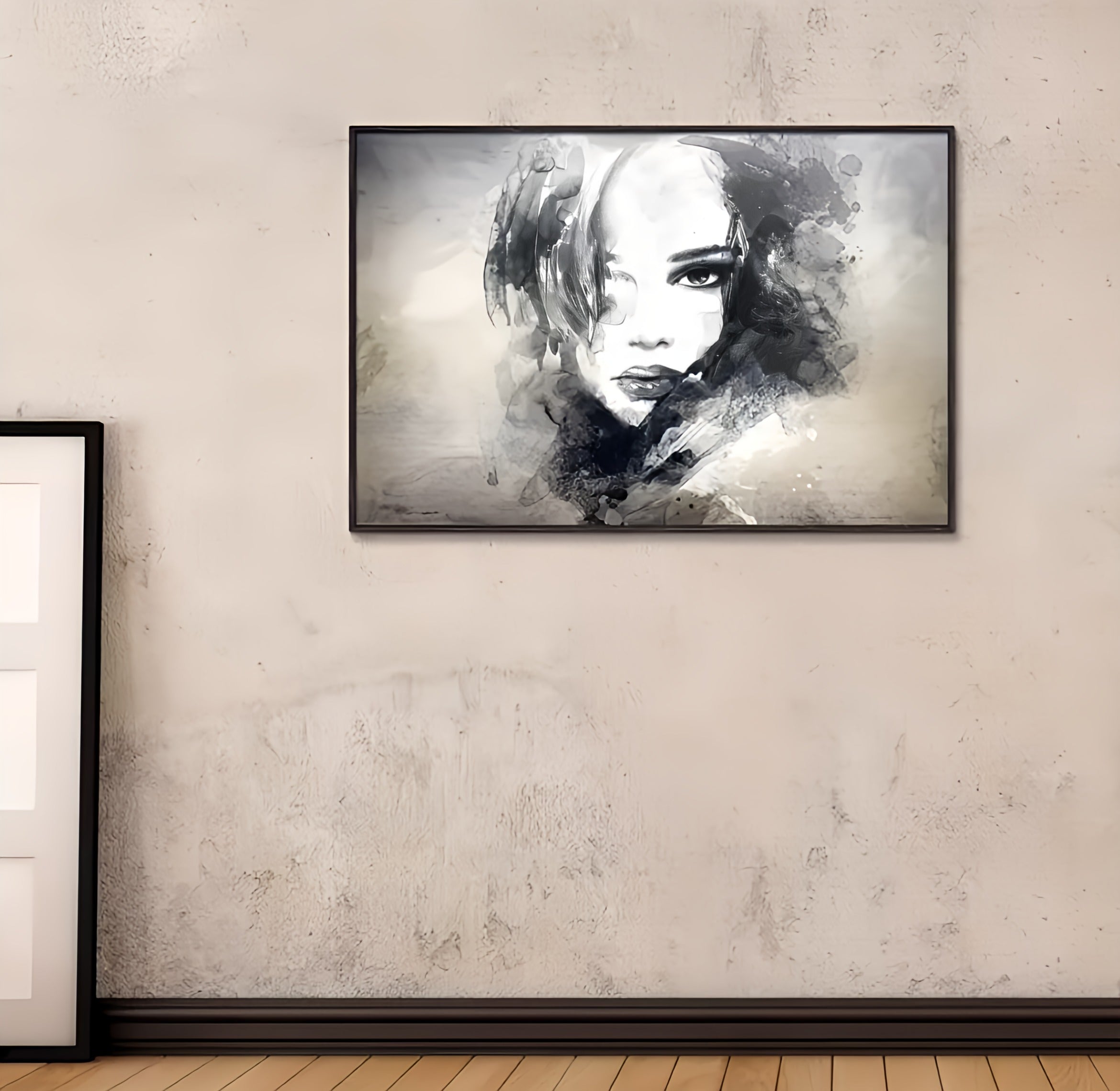 Faded Woman Painting