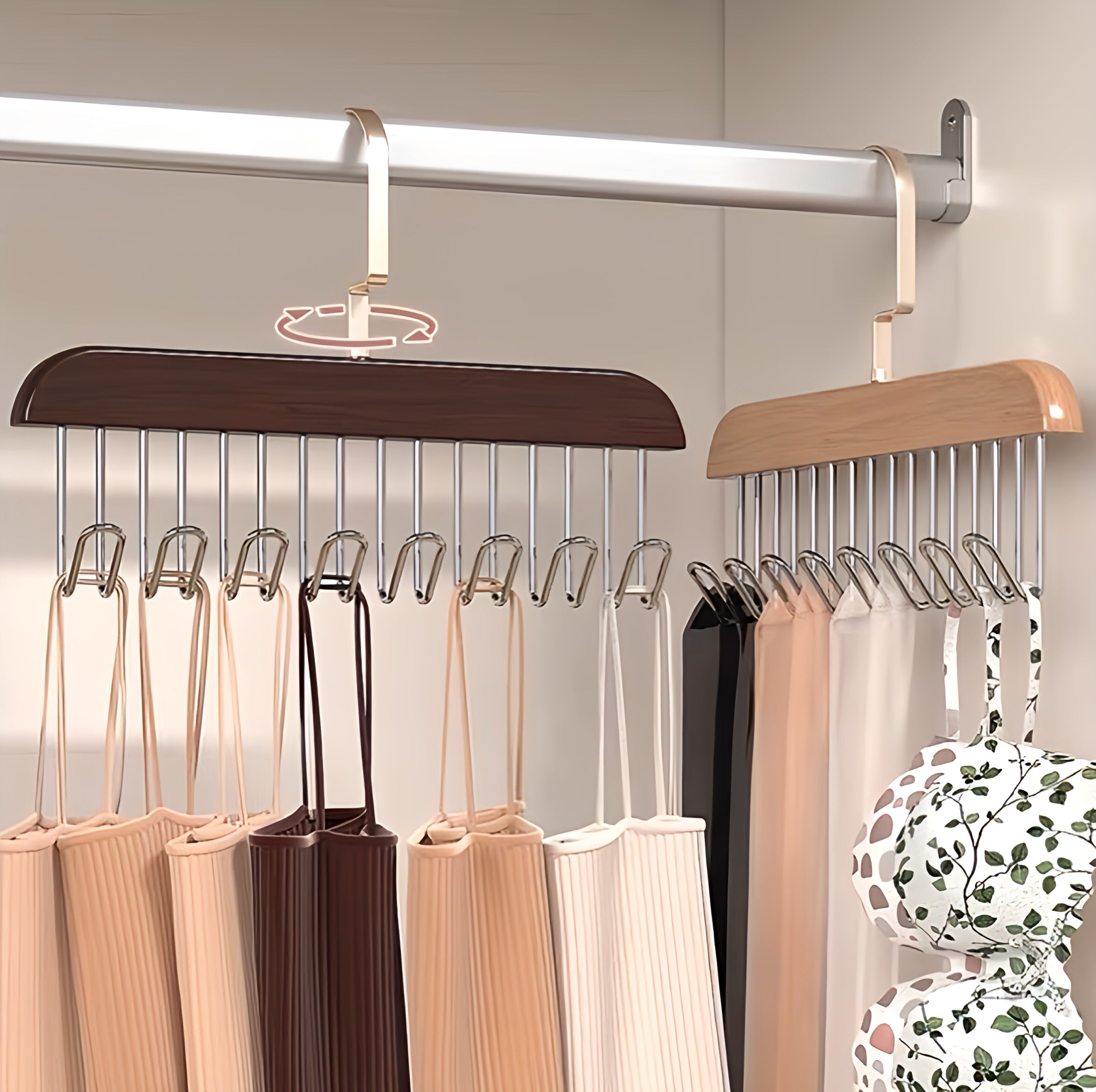 Wooden Multi-Use Belt Hanger