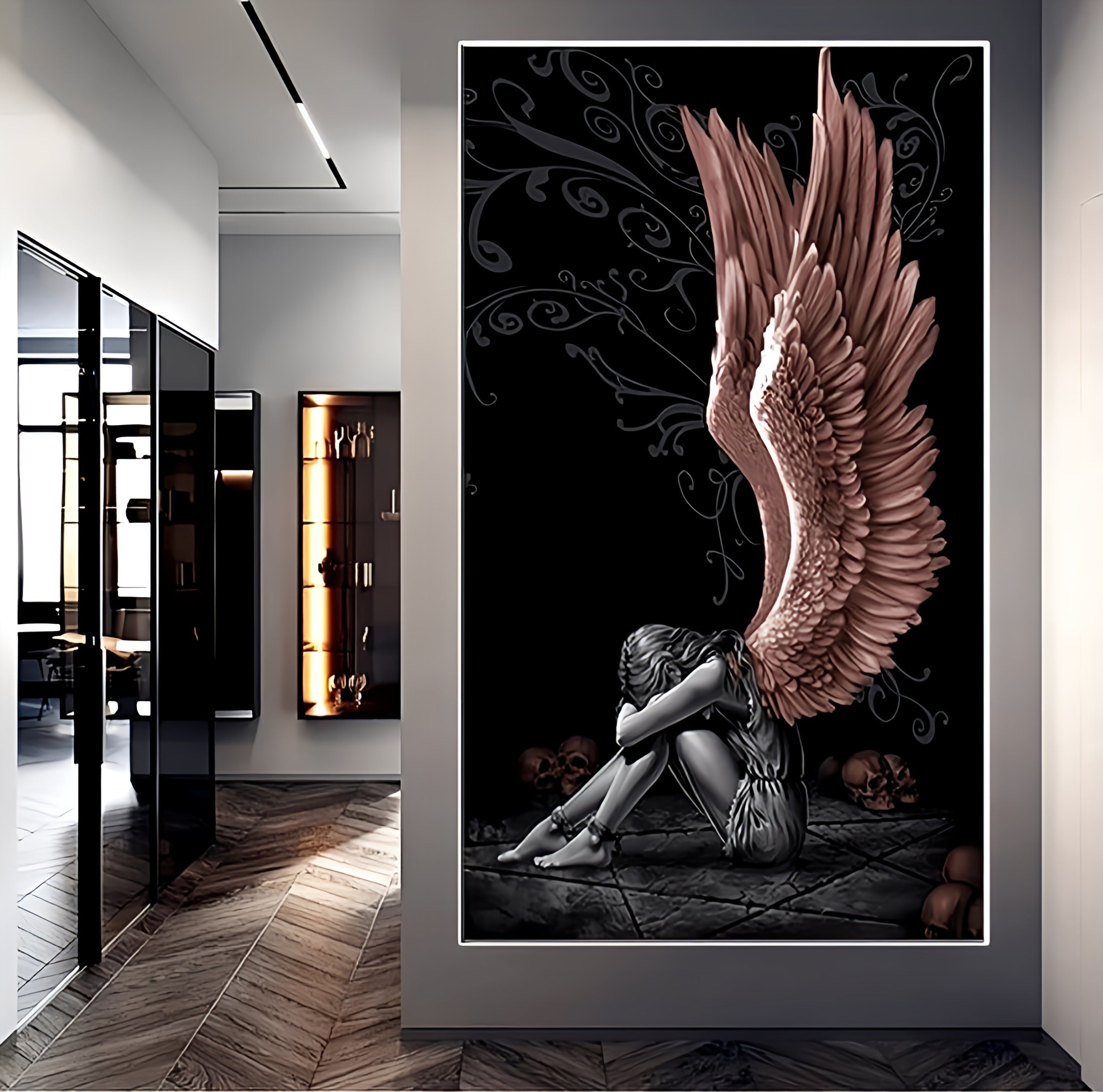 Fallen Angel Painting
