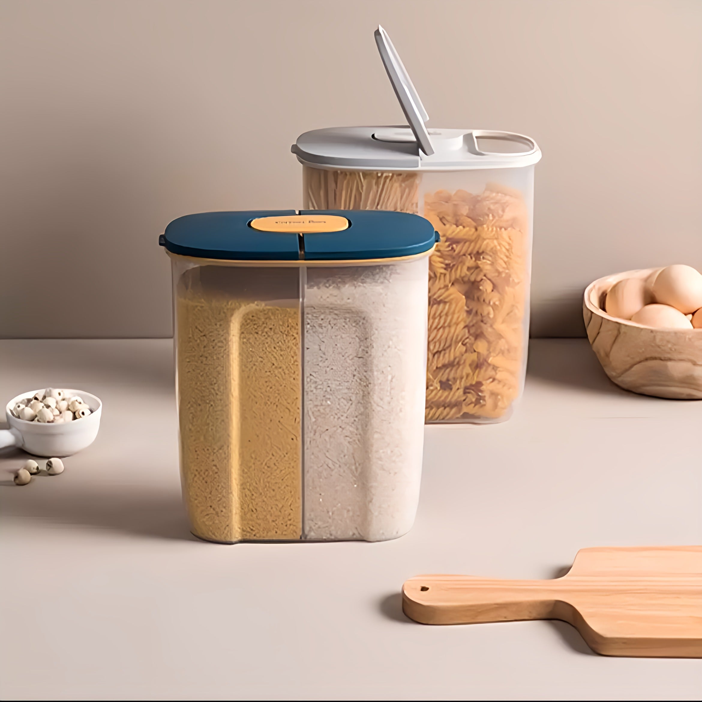 Double Grid Storage Box