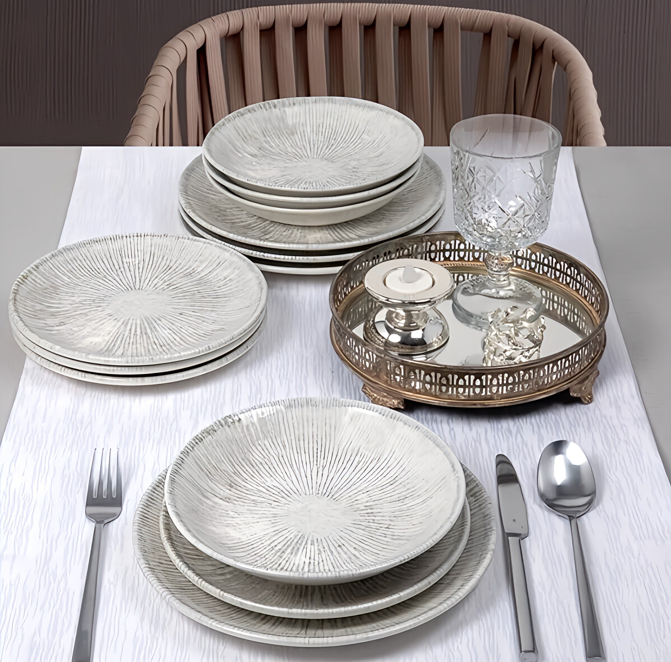 Grey Dining Set