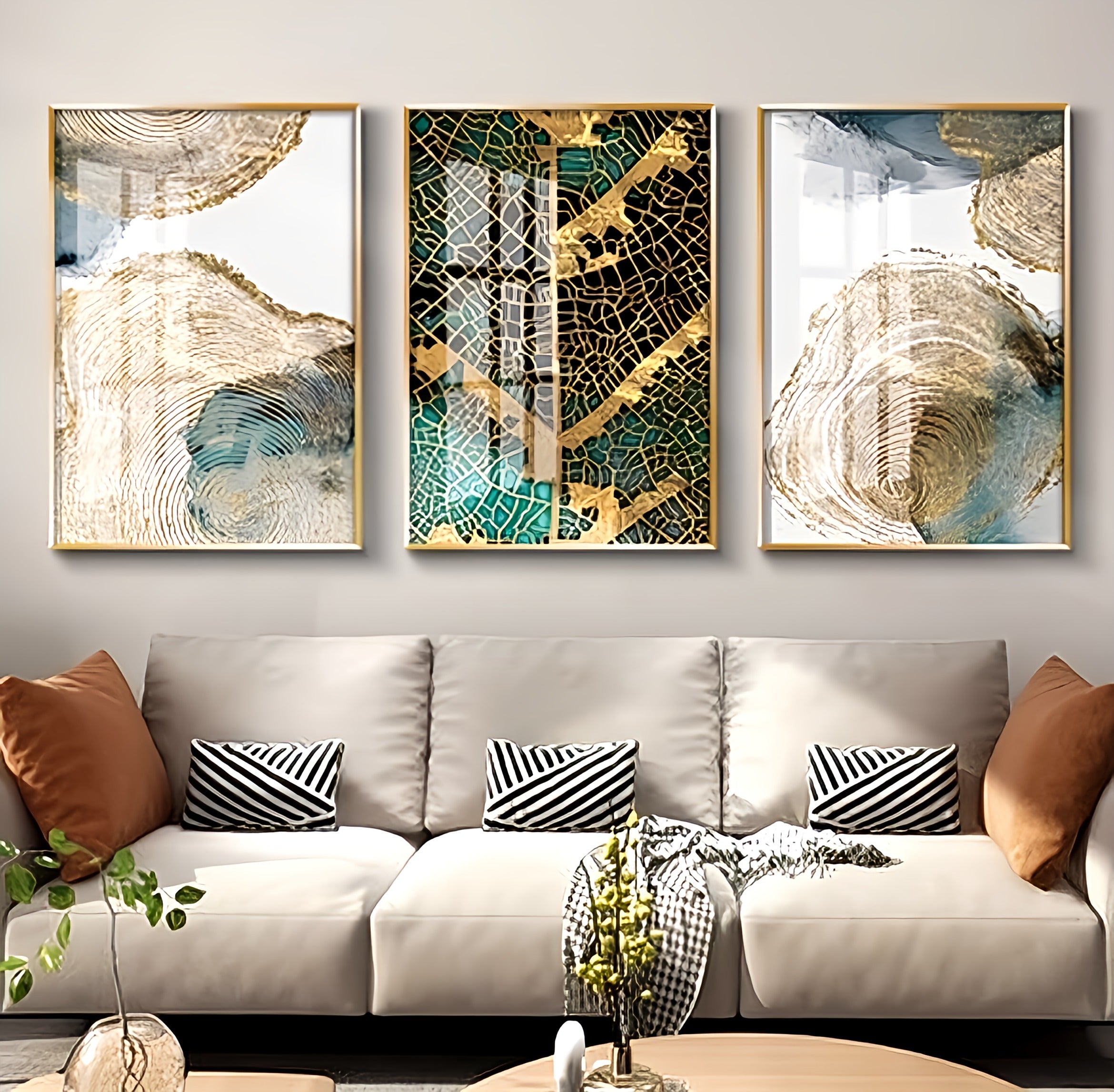 Leaves and Trunks Wall Art