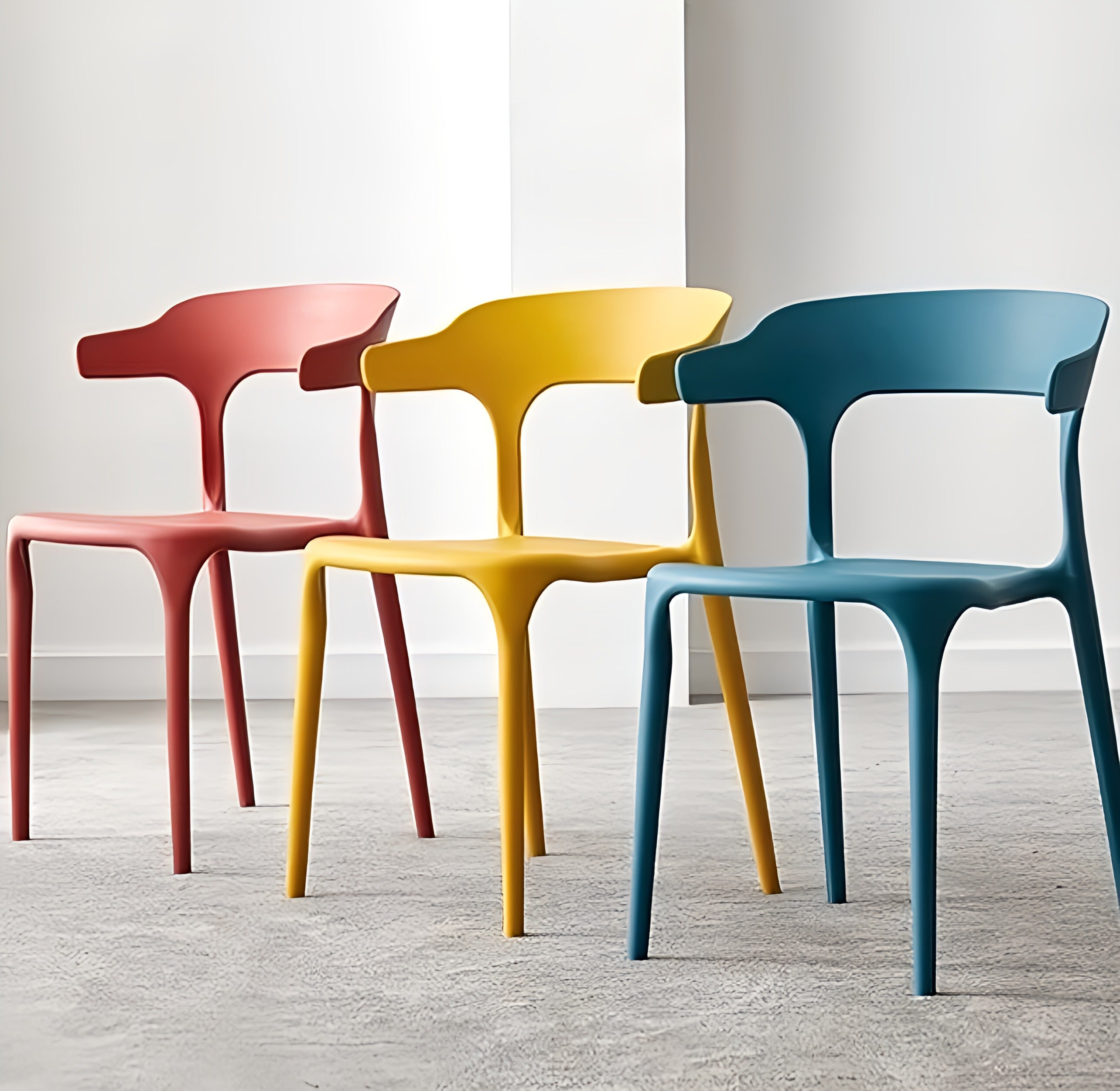 Unique colorful Chairs!