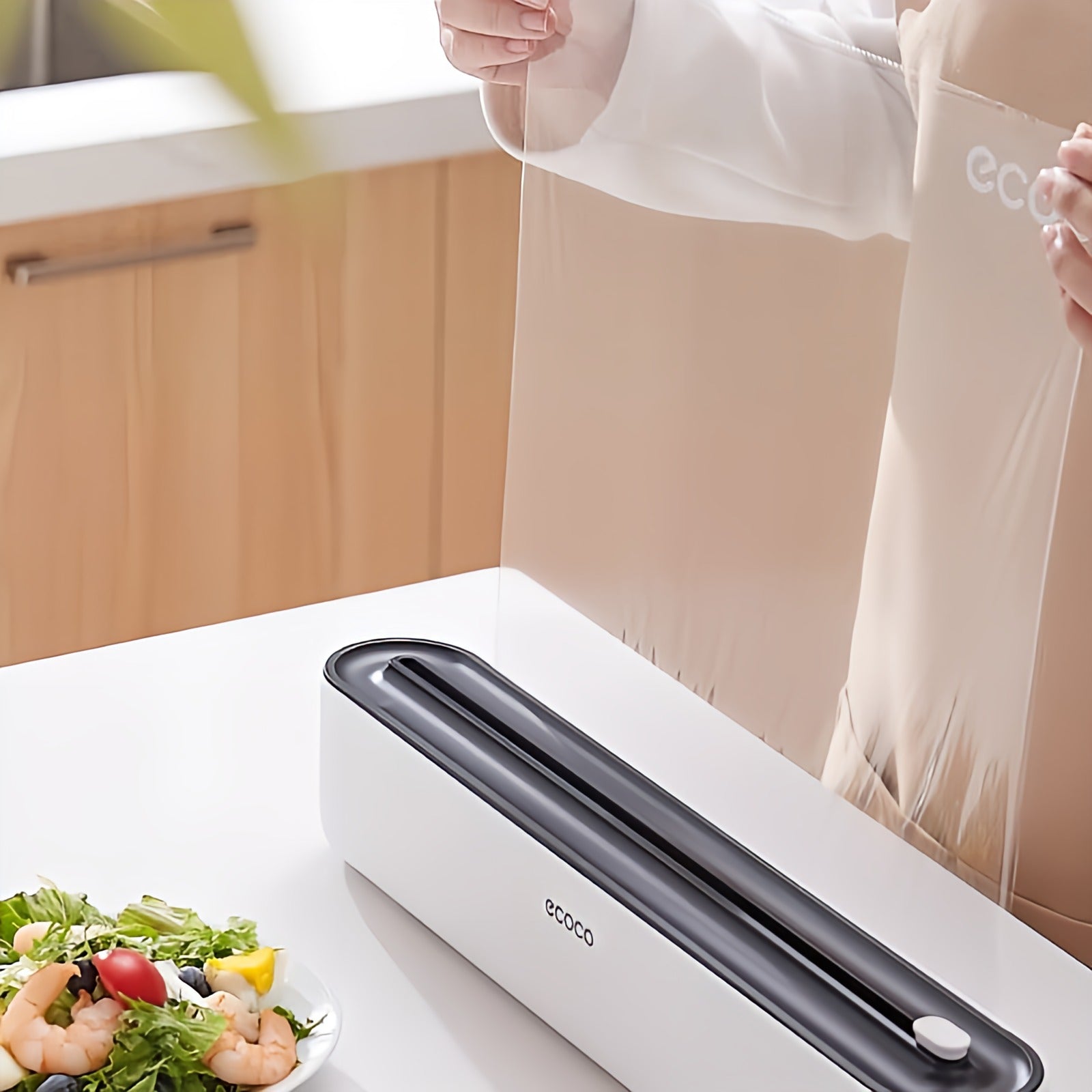 Ecoco Magnetic Cling Film Cutter