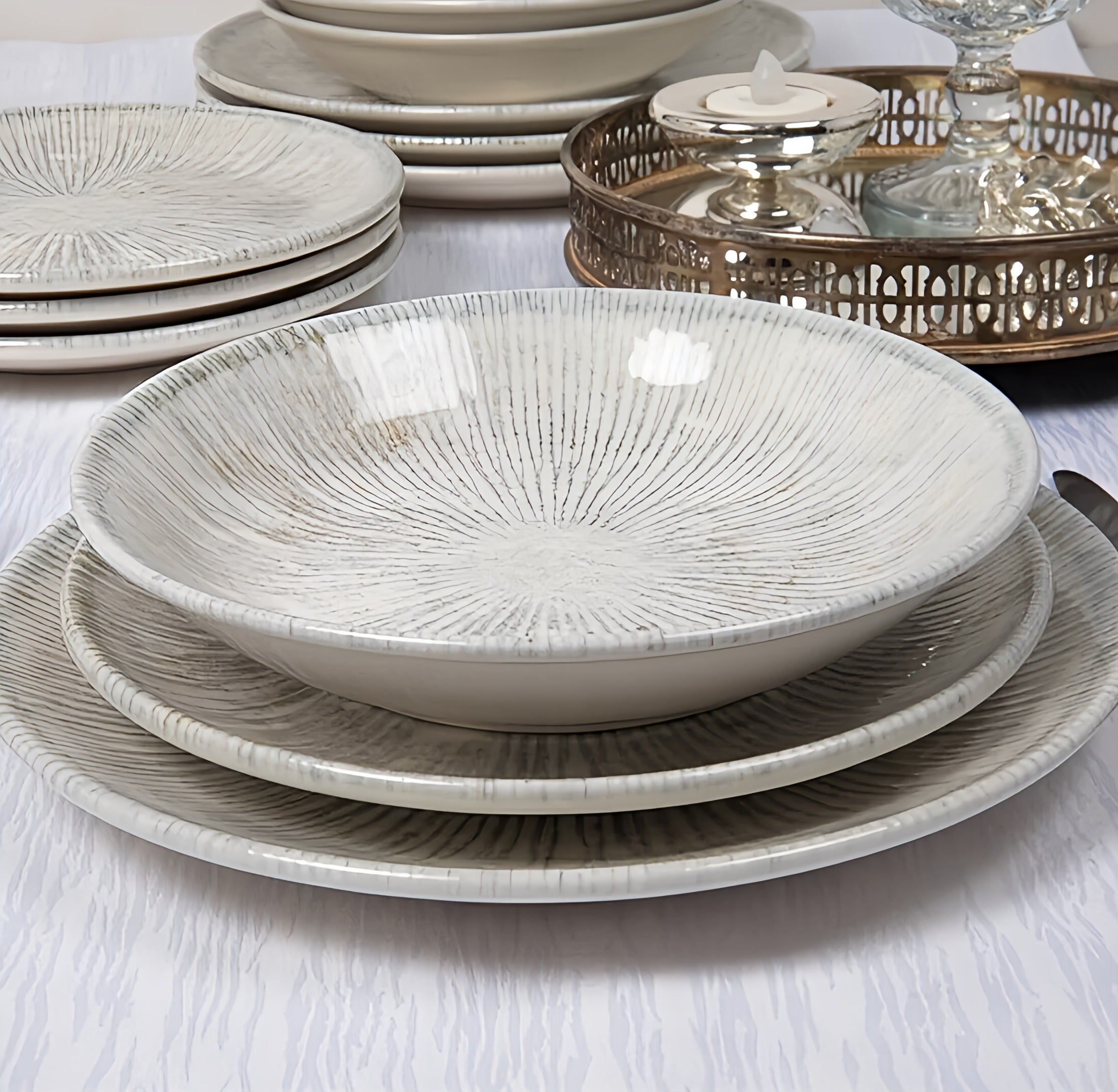 Grey Dining Set