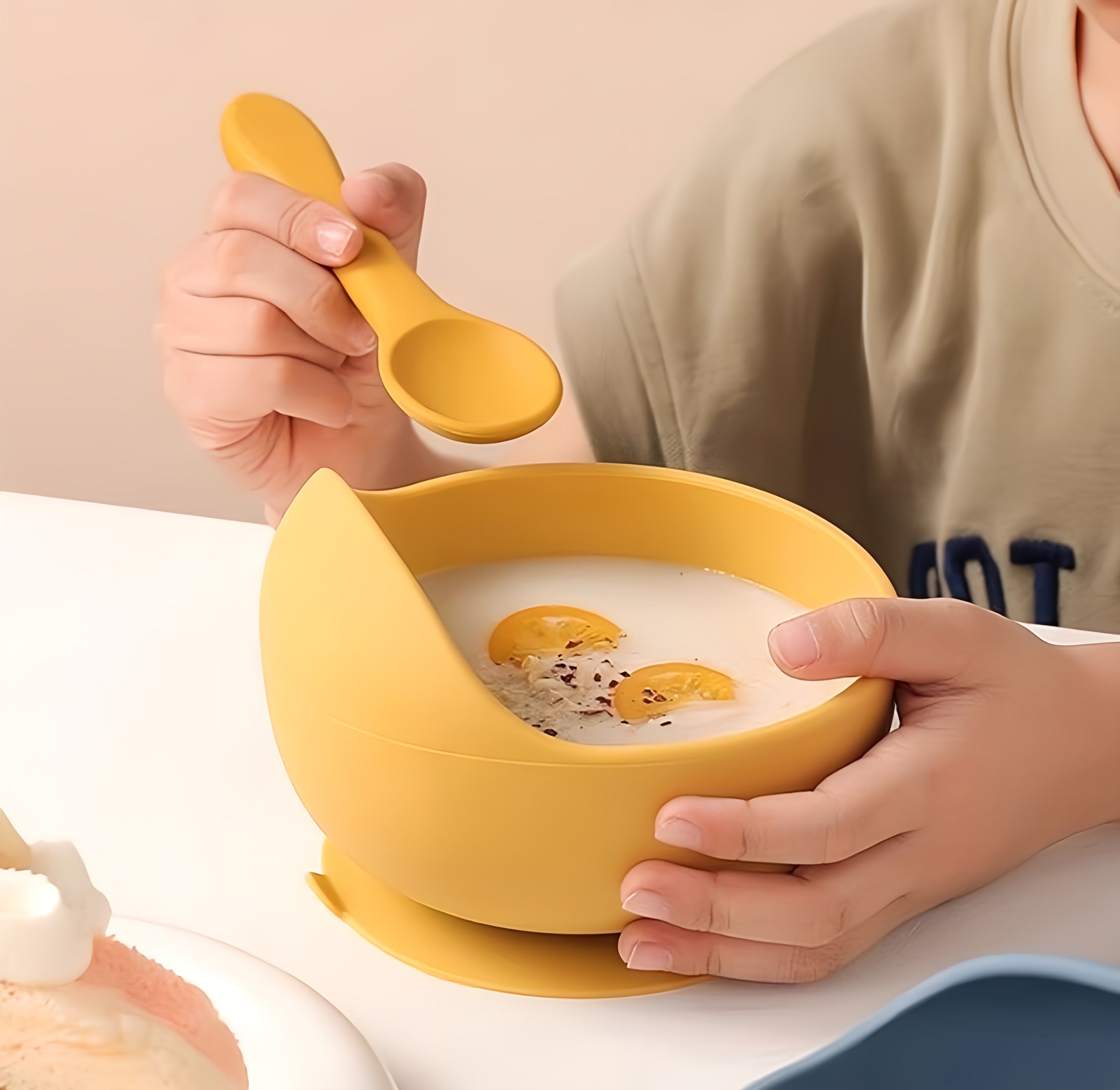 Kids Bowl And Spoon Set